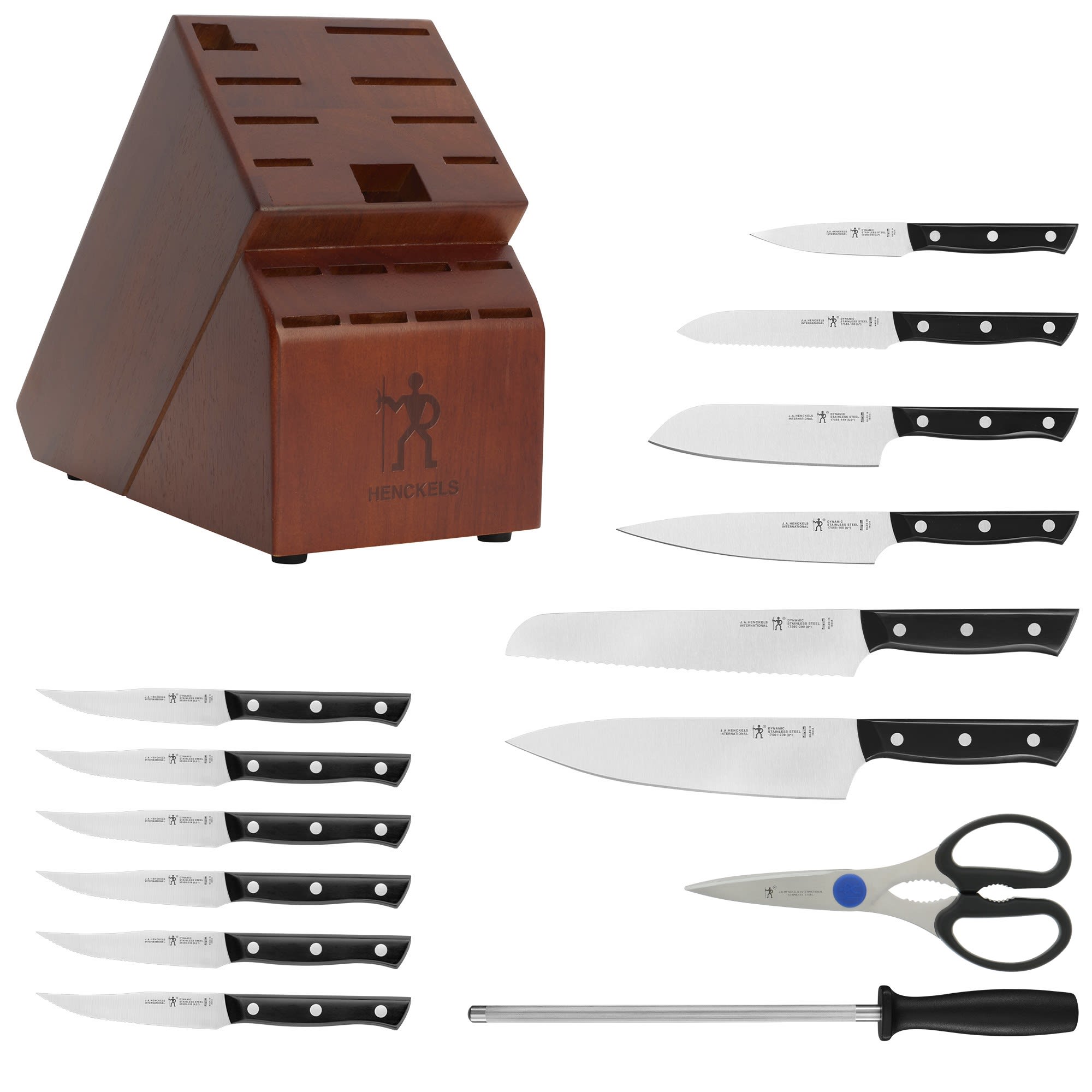 Henckels® Dynamic 15 Piece Knife Block Set Cabela's Canada