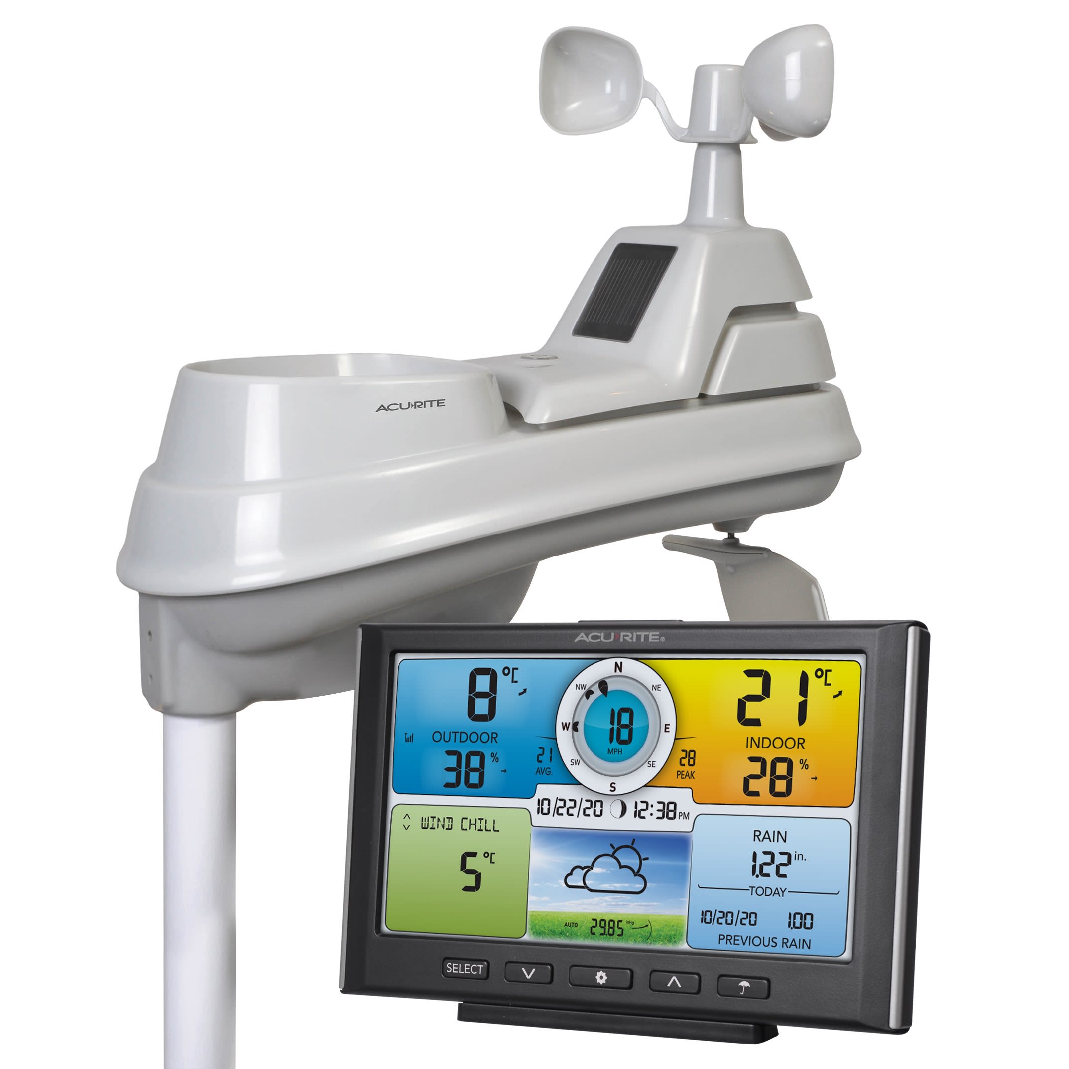 AcuRite Iris® (5in1) Wireless Home Weather Station Cabela