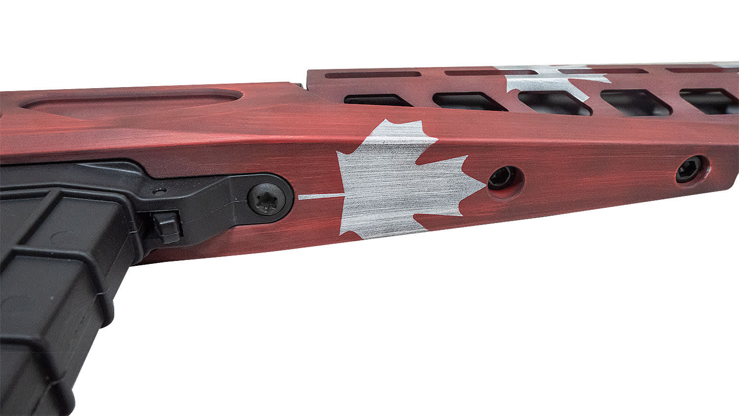 Howa M1500 APC Canadian Flag Chassis Bolt-Action Rifle