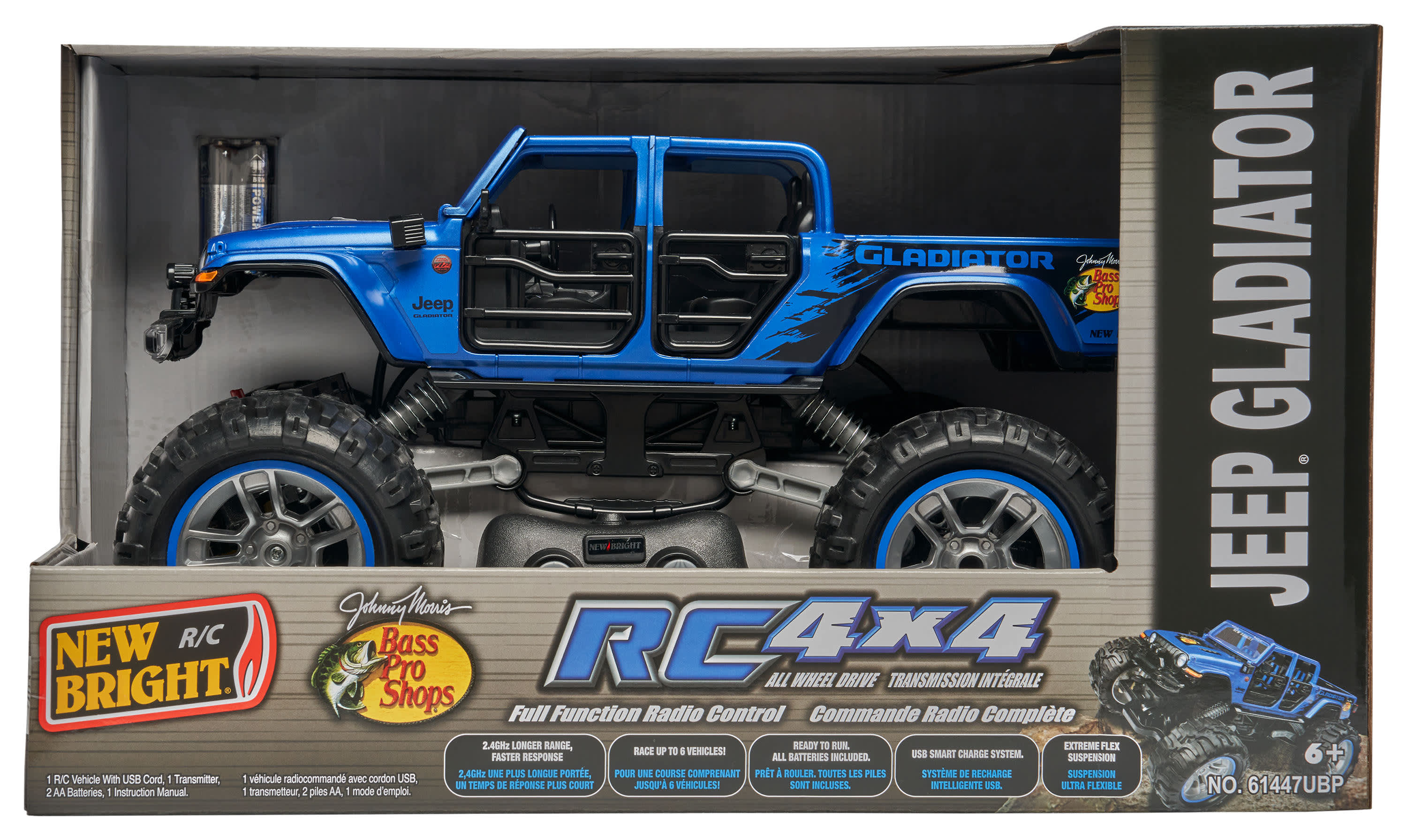 Bass Pro Shops® Jeep® Gladiator 1:14 Remote-Control Truck
