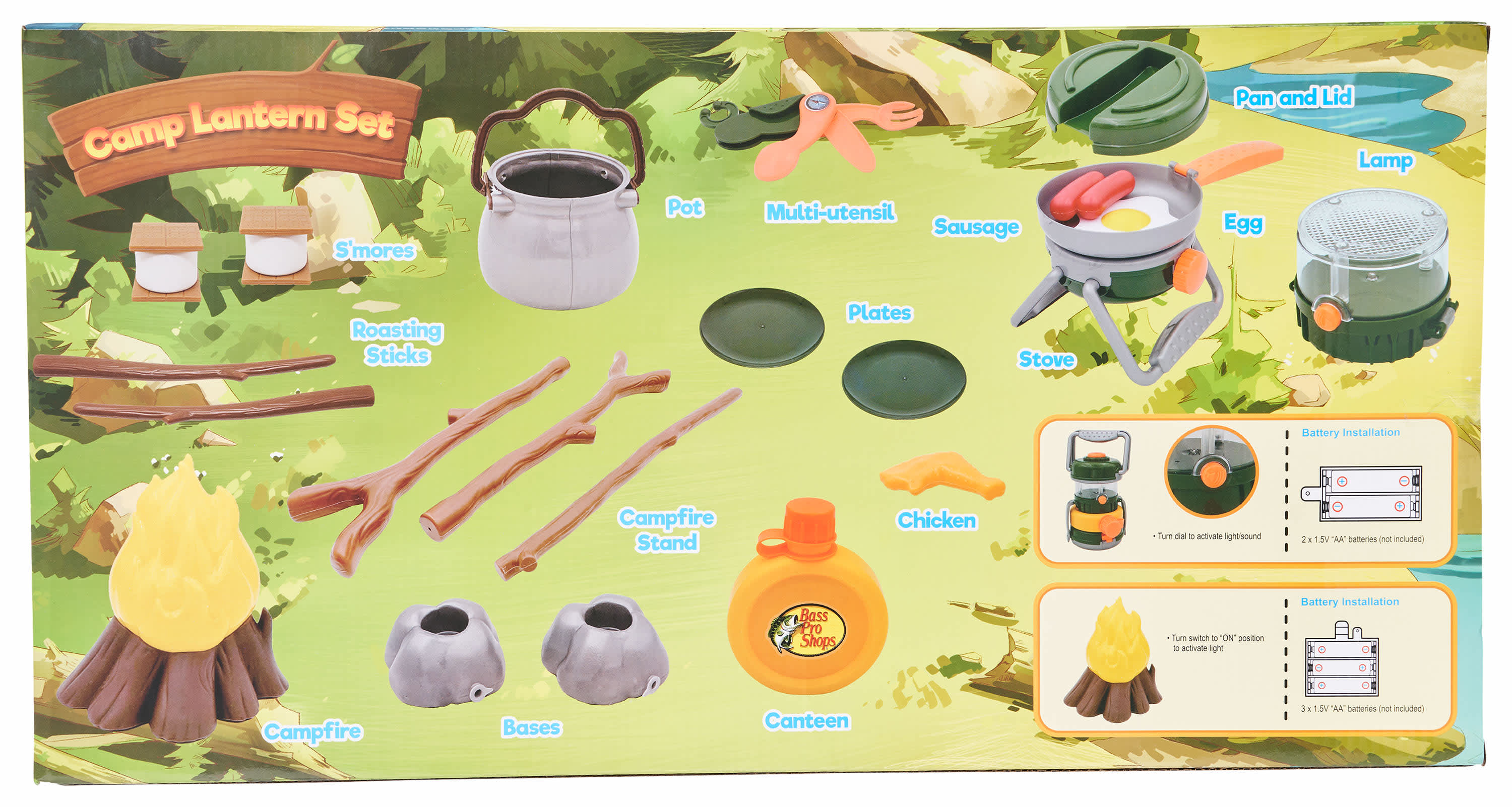 Bass Pro Shops® 26Piece Camp Lantern Toy Set for Kids Cabela's Canada