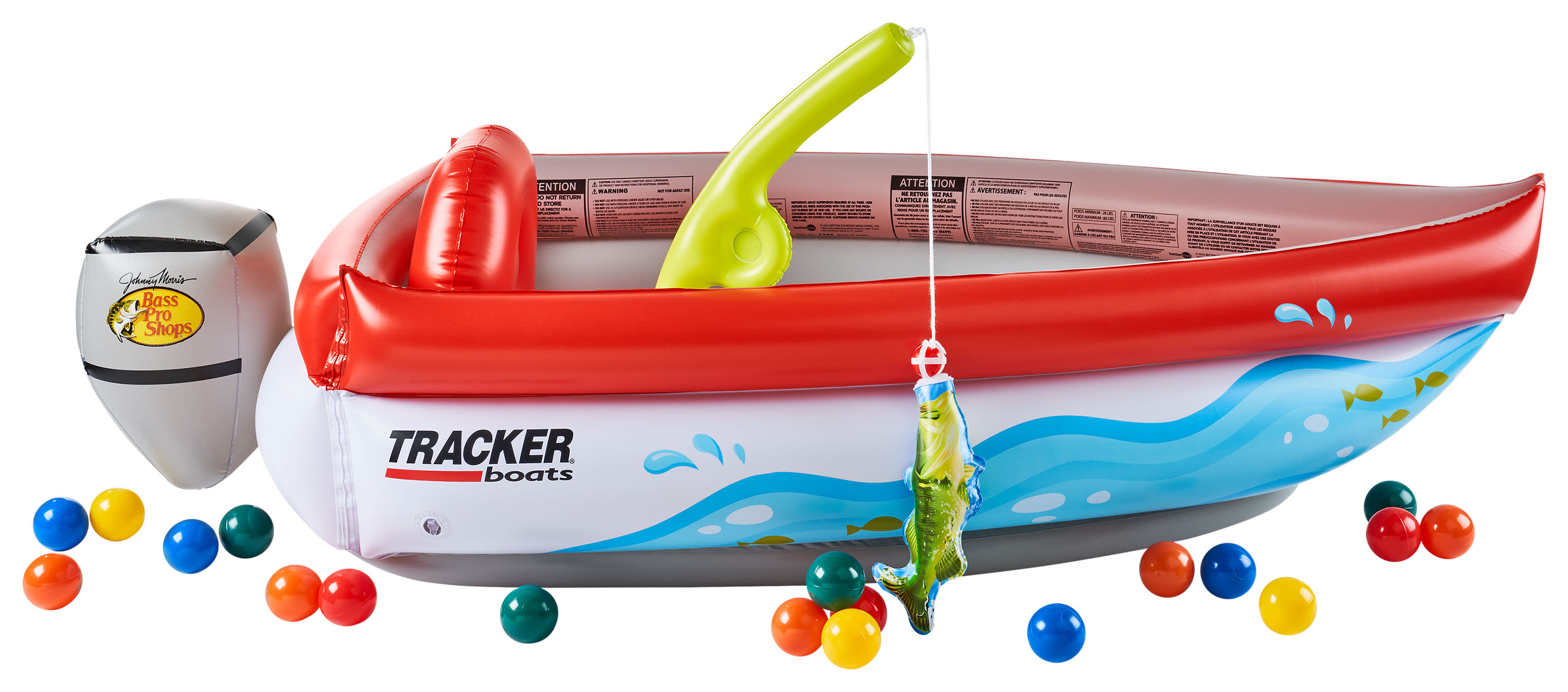 Bass Pro Shops Tracker Boat Ball Pit - Cabelas - BASS PRO - Kids