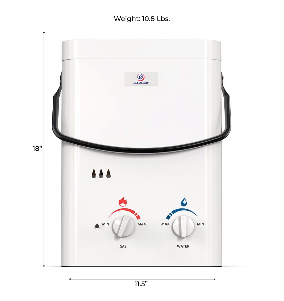 Eccotemp L5 Portable Tankless Water Heater with Pump
