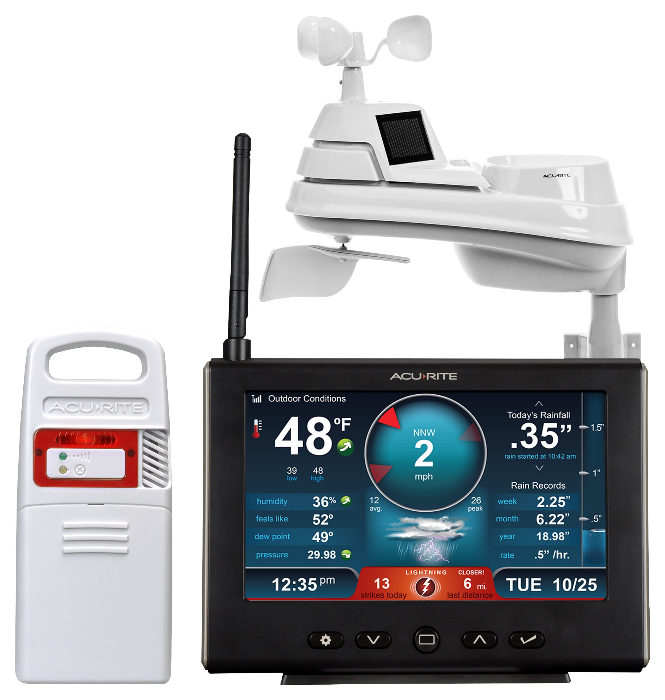 AcuRite Iris® HD Weather Station with Lightning Detection Cabela's Canada