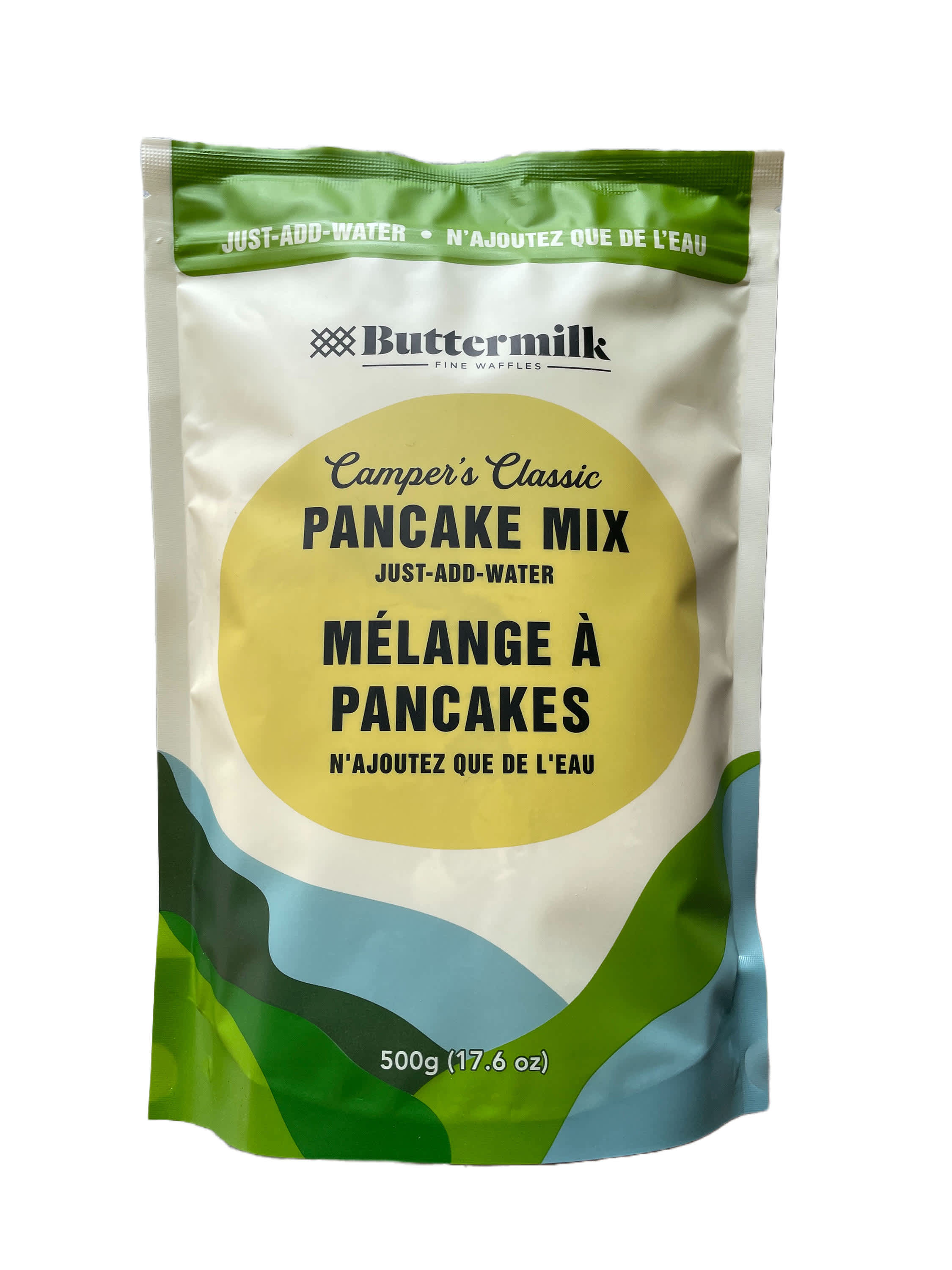 Buttermilk Fine Waffles Camper's Classic JustAddWater Pancake Mix
