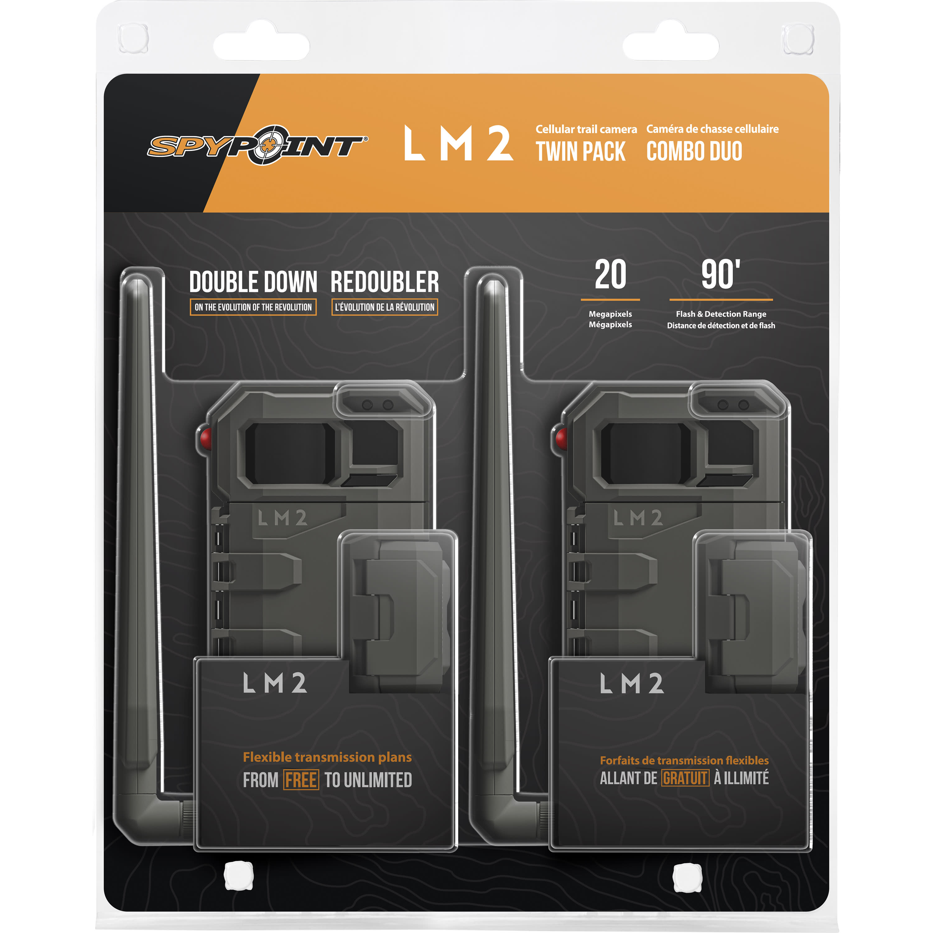 SPYPOINT® LM2 Cellular Trail Camera Twin Pack Cabela's Canada