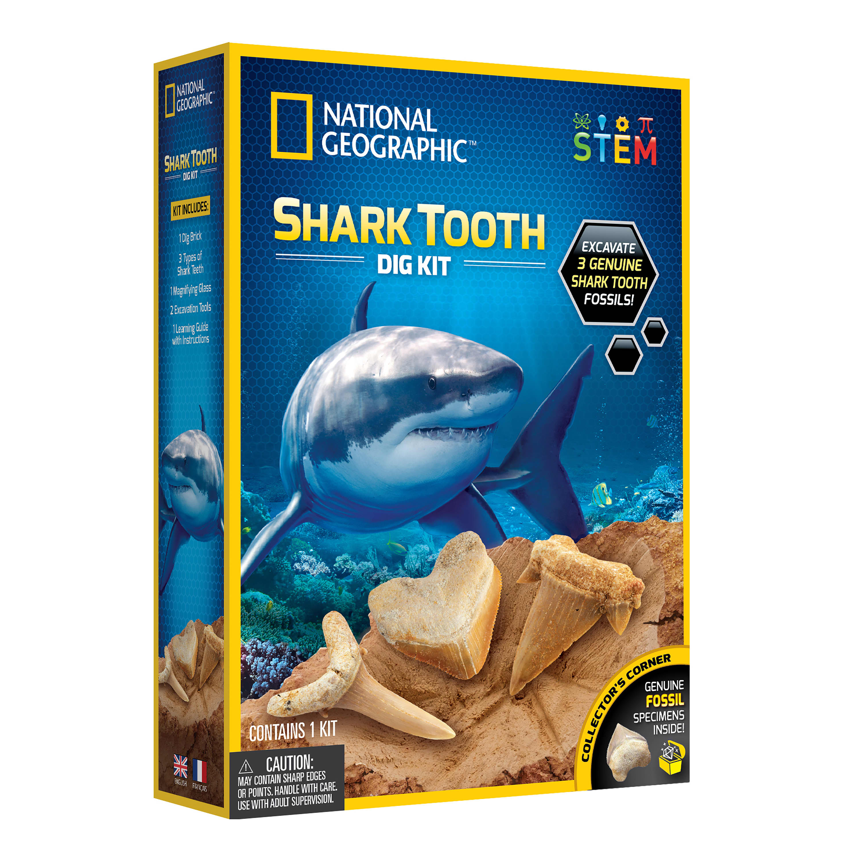National Geographic® Shark Tooth Dig Kit