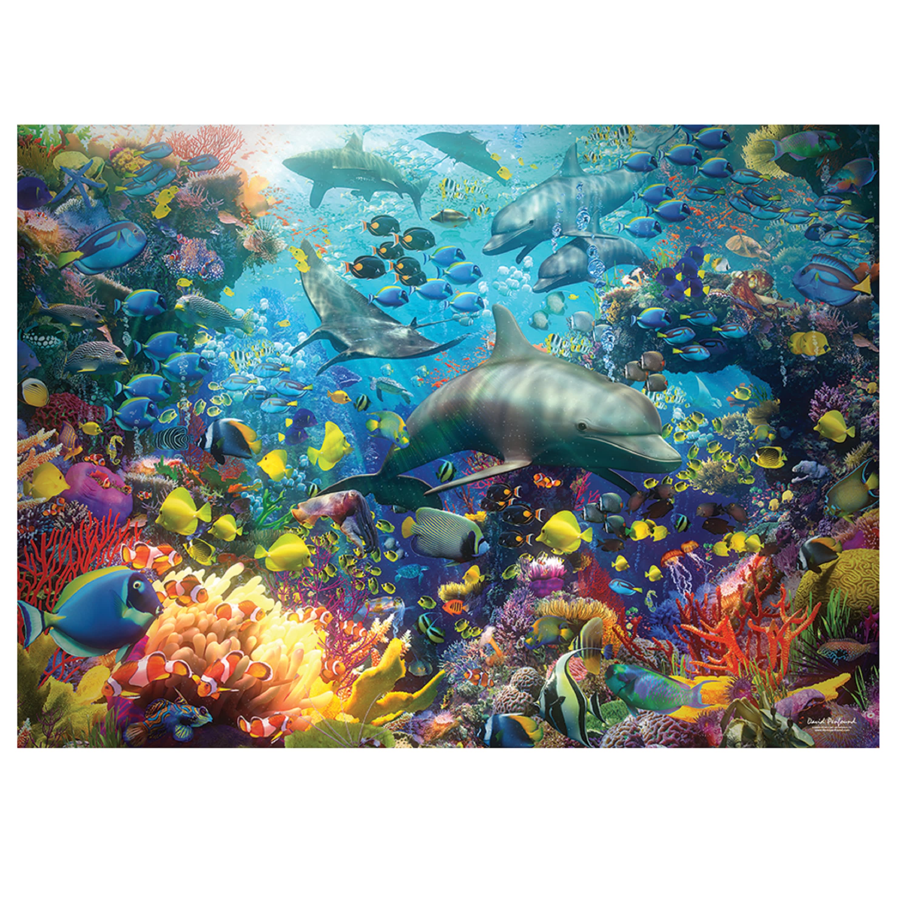 Cobble Hill Vibrant Sea Puzzle - 1000 Pieces