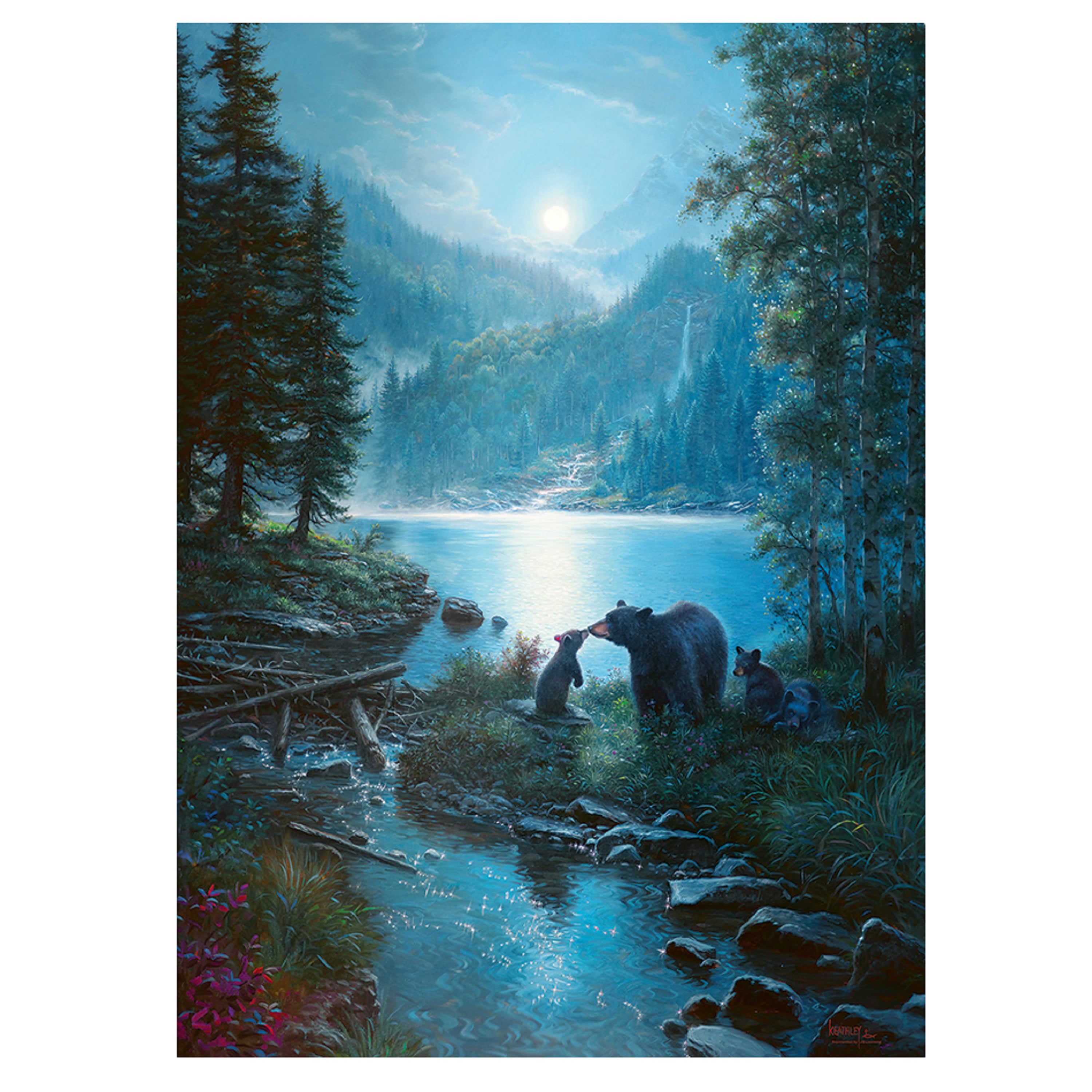 Cobble Hill Bear Night Puzzle - 1000 Pieces