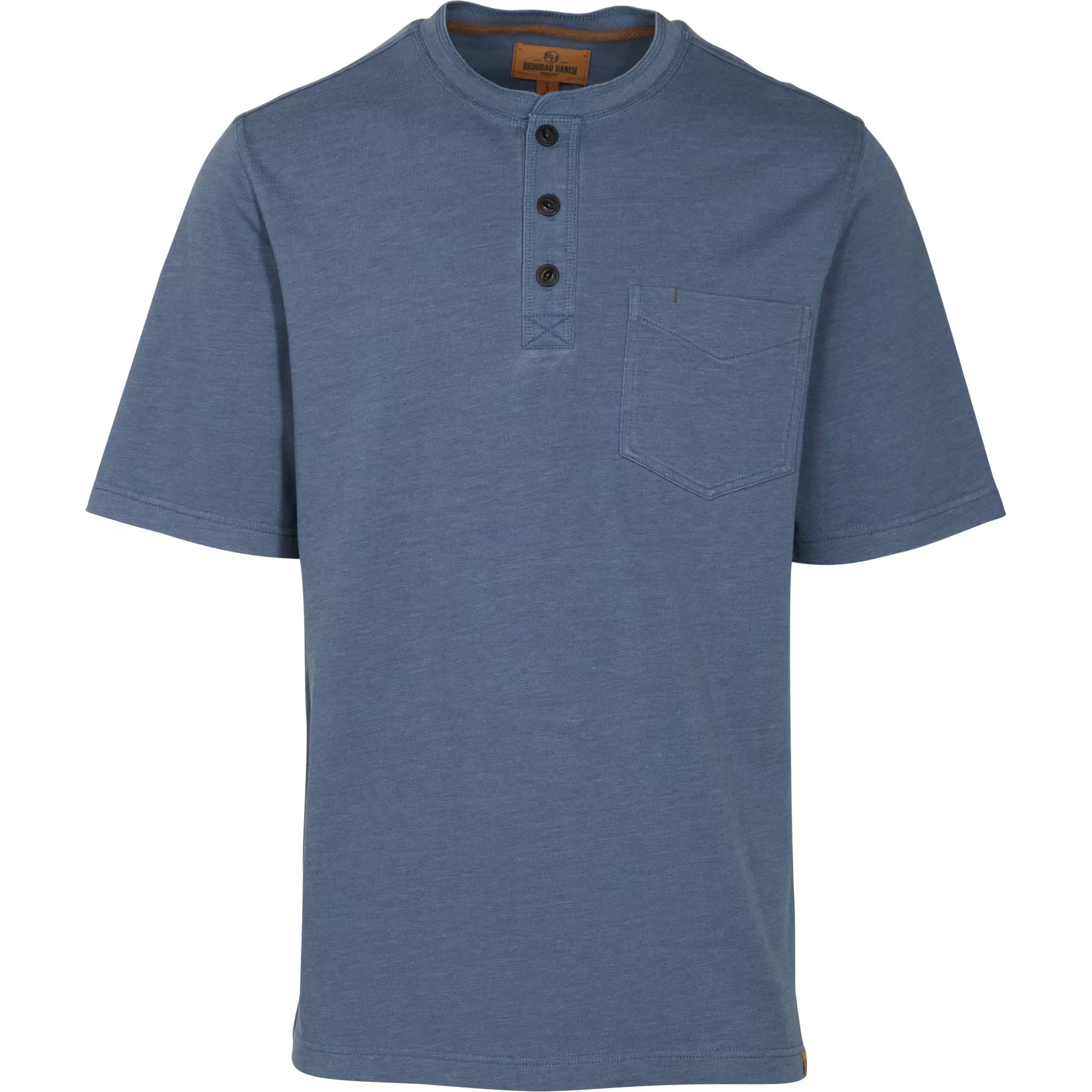 RedHead® Men’s Ranch Hansboro Pocket Short-Sleeve Henley Shirt | Cabela ...