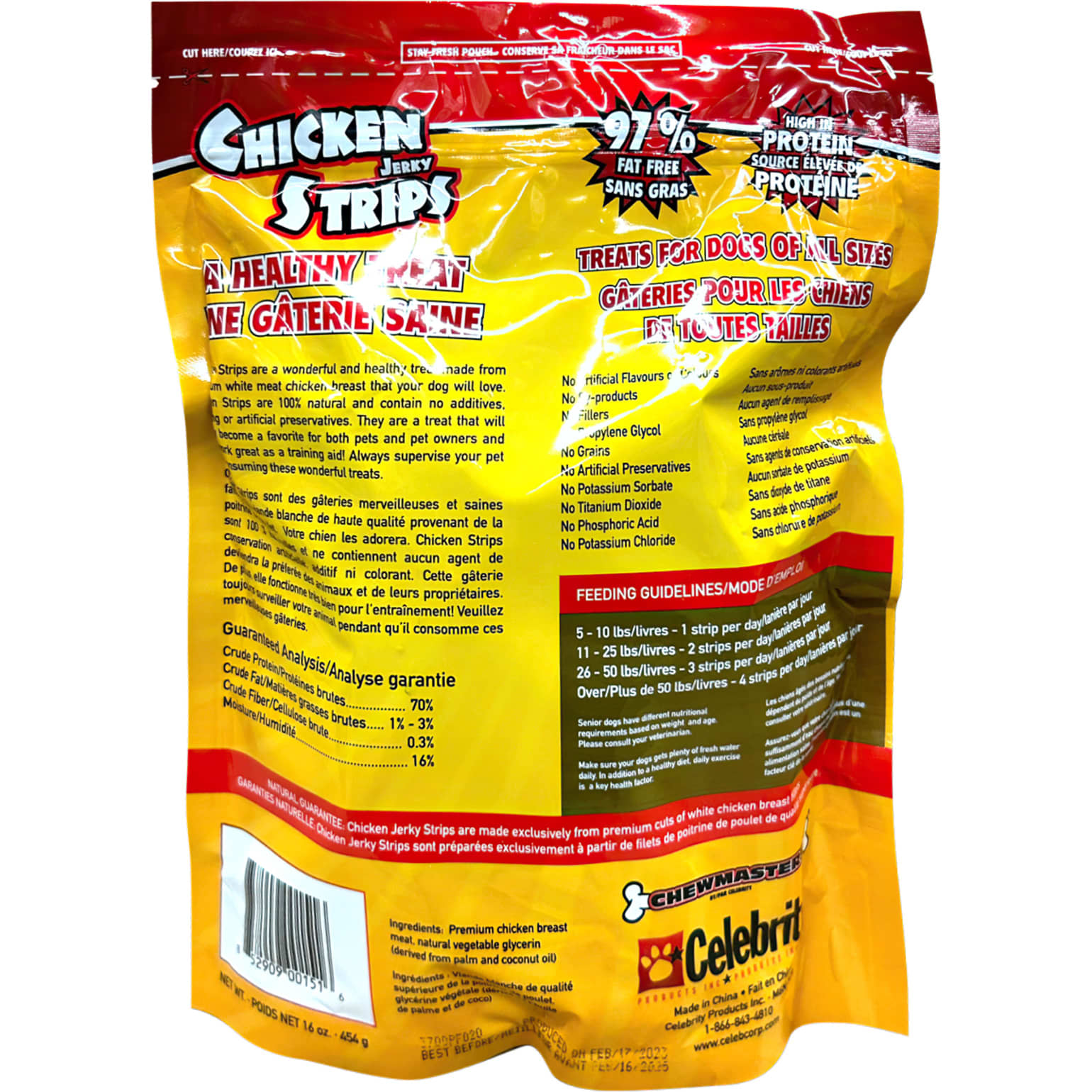 Chewmaster chicken jerky cheap