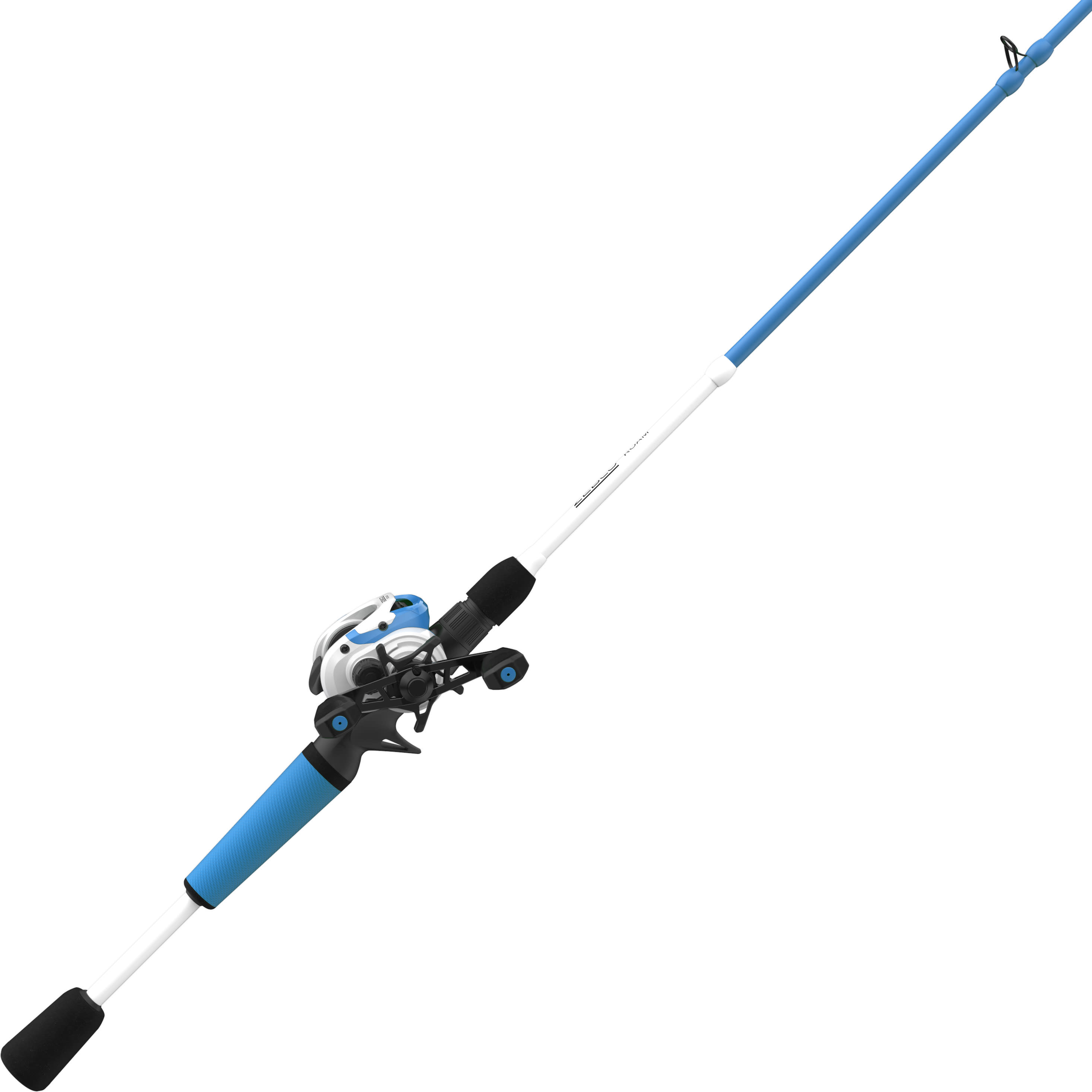 Abu Garcia Blue Max Low Profile Baitcast Reel and Fishing Rod Combo