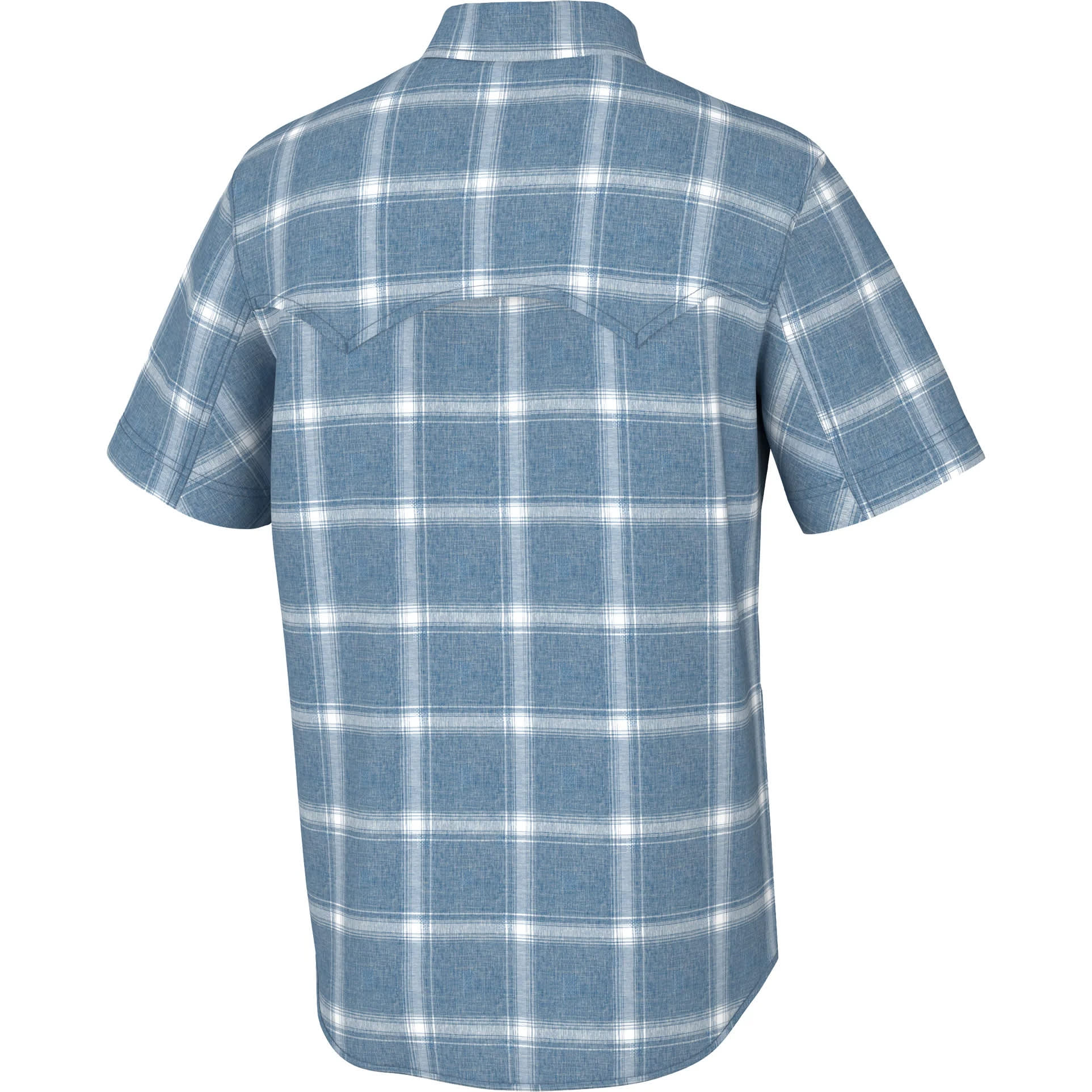 Huk® Men’s Diamond Back Current Short-Sleeve Plaid Shirt