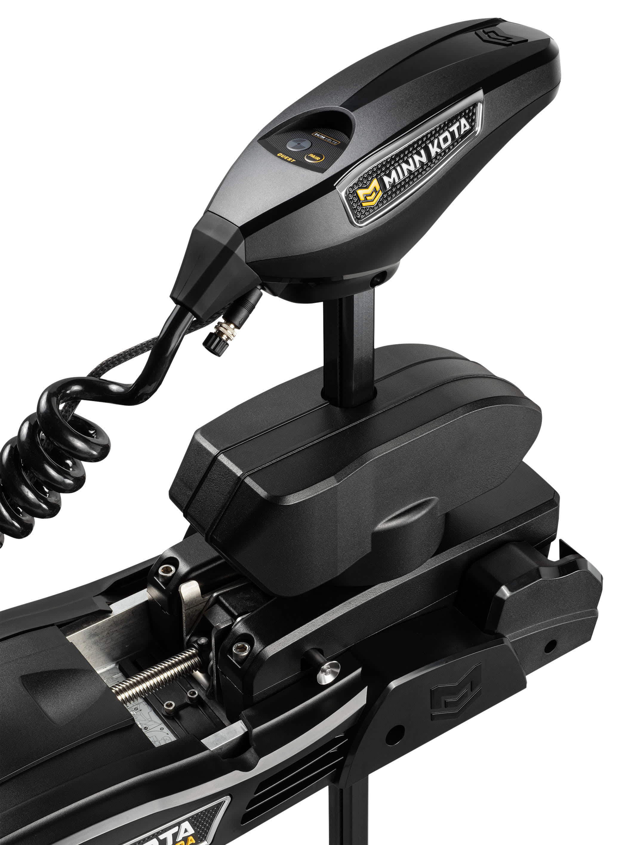 Minn Kota® Ulterra® Quest-Series Bow-Mount Trolling Motor with Dual Spectrum CHIRP, Foot Pedal and Wireless Remote - 60'' Shaft
