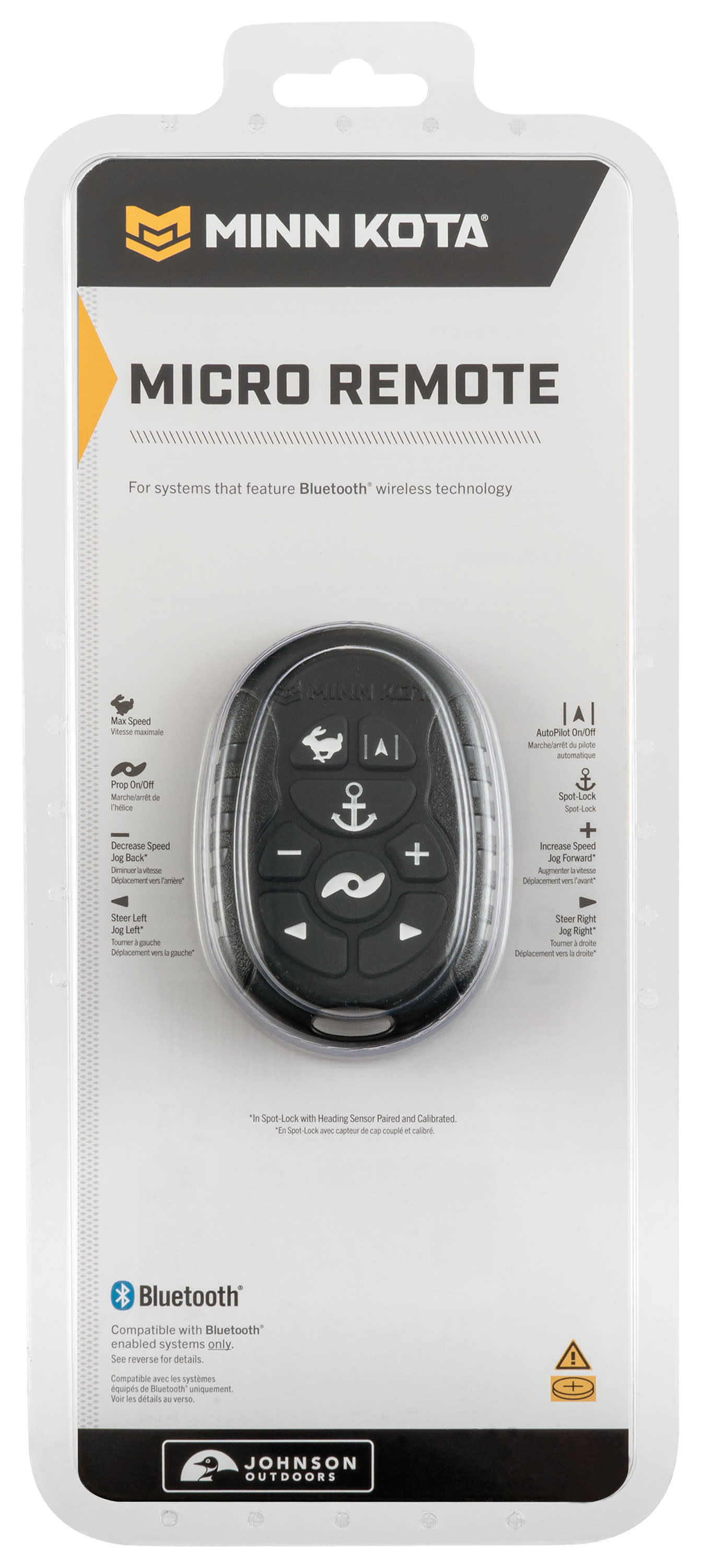 Minn Kota® Advanced GPS Navigation Bluetooth Micro Remote Cabela