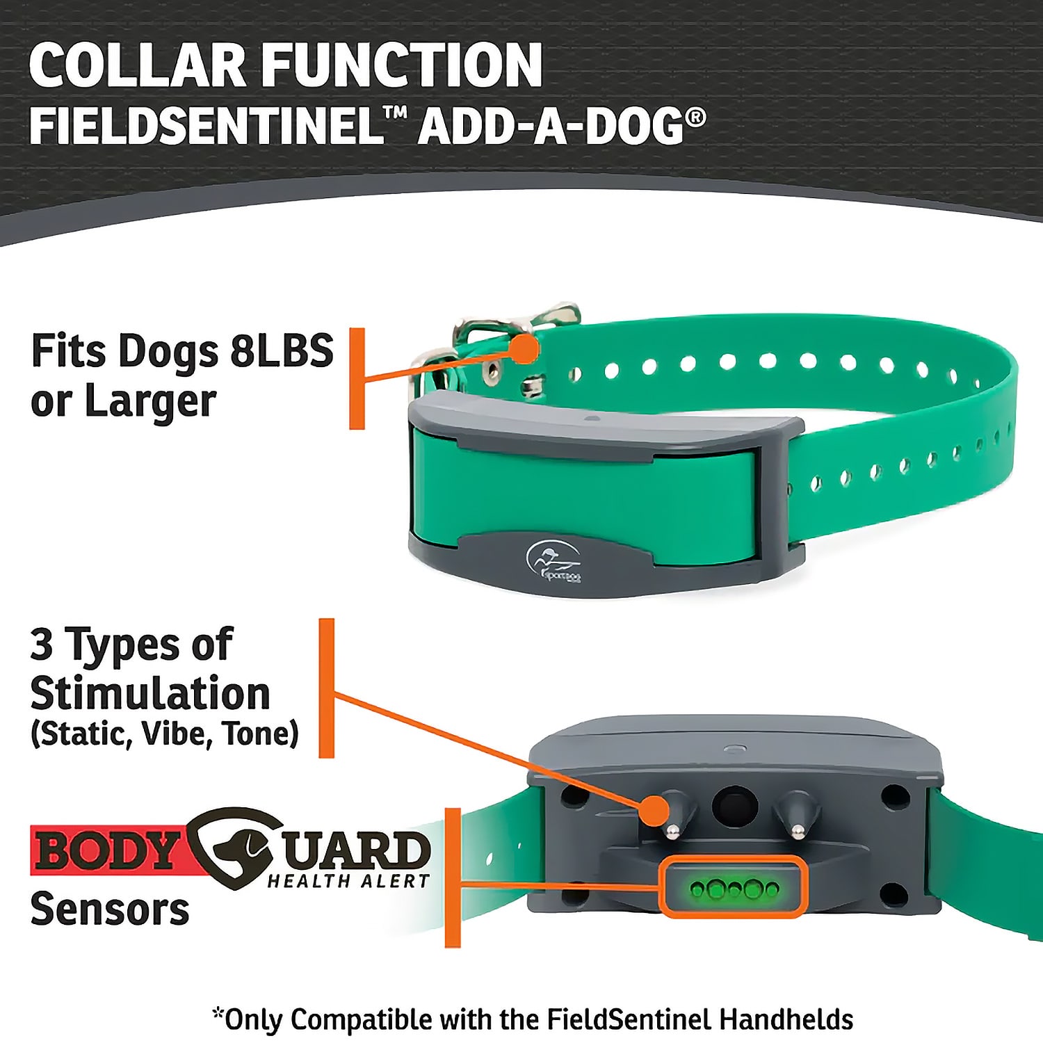 SportDOG Brand FieldSentinel 825/1825 Add A Dog Collar