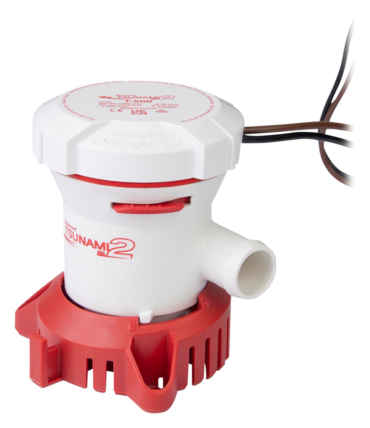 Attwood® Tsunami MK2 Bilge Pump 500 GPH Cabela