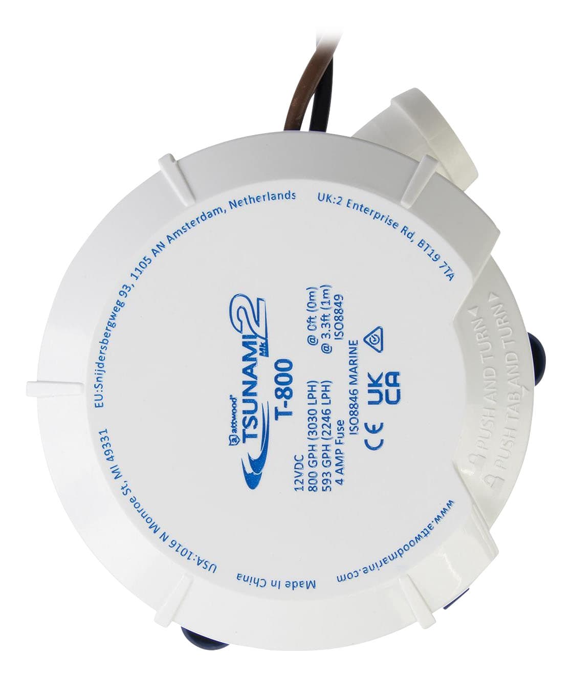 Tsunami 800 gph pump