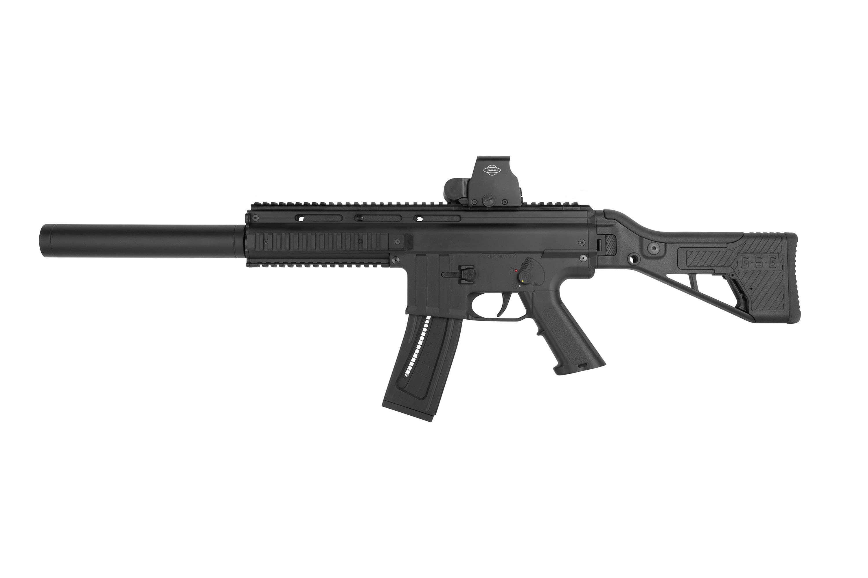 Special Edition GSG-15 Semi-Automatic Rifle with Red Dot Sight