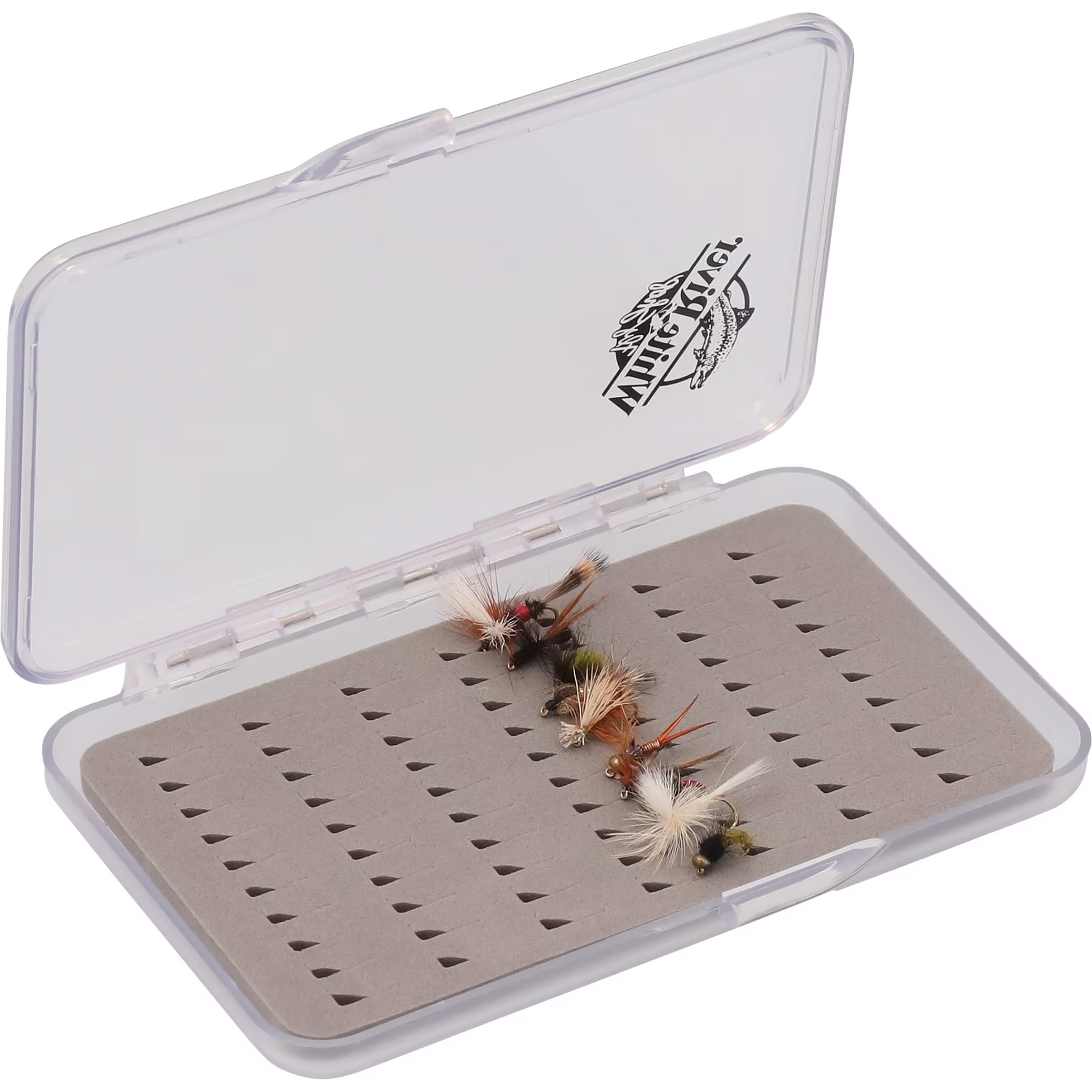 White River Fly Shop® Riseform™ Triangle Slit Foam Fly Box Cabela's