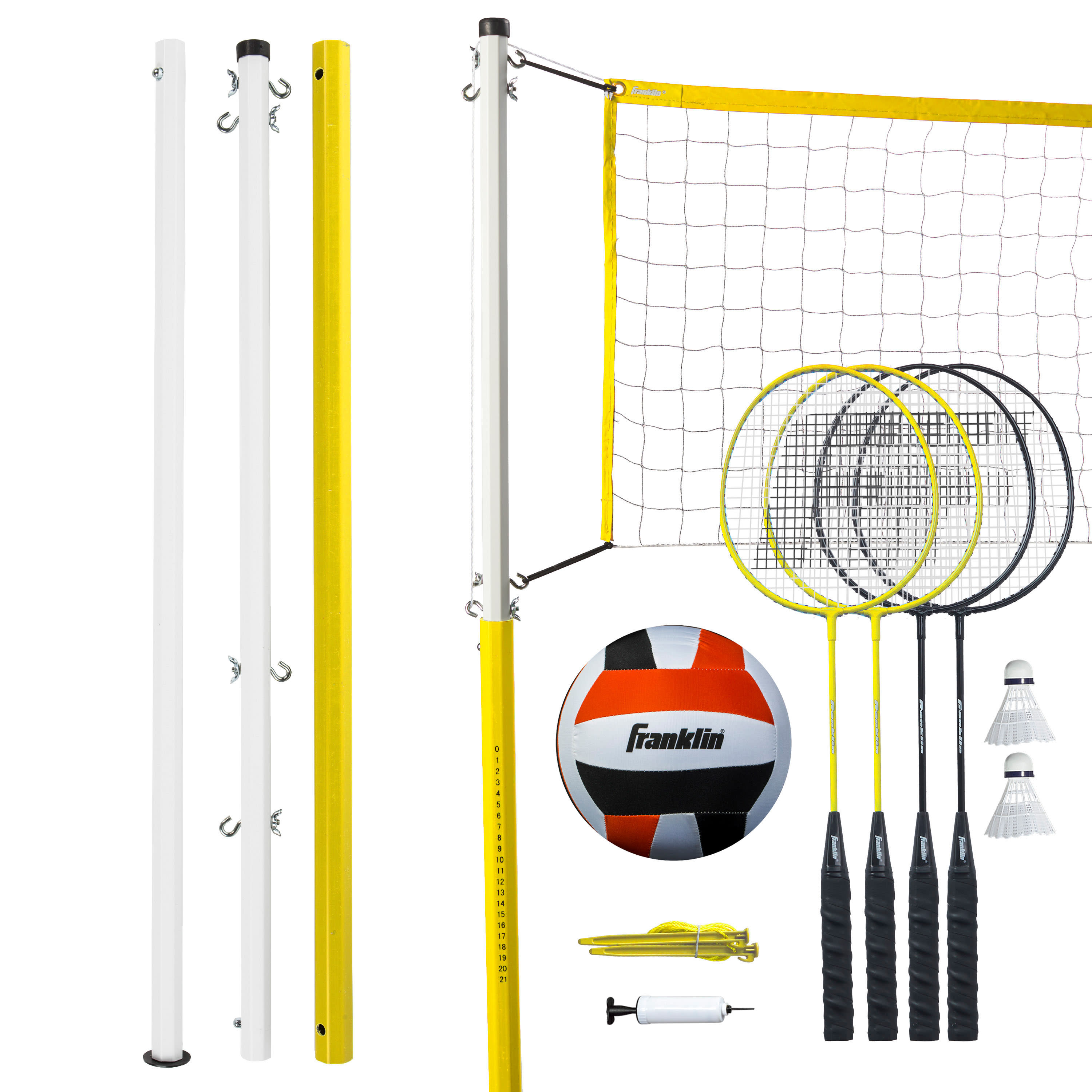 Franklin® Sports Badminton and Volleyball Set
