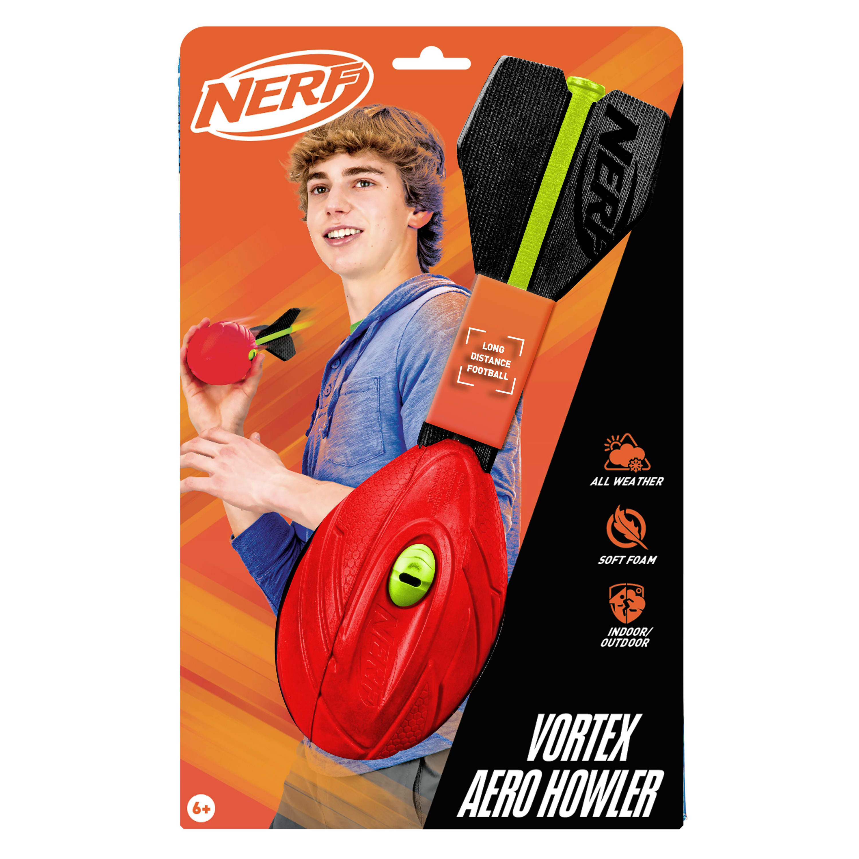 NERF® Red Vortex Aero Howler