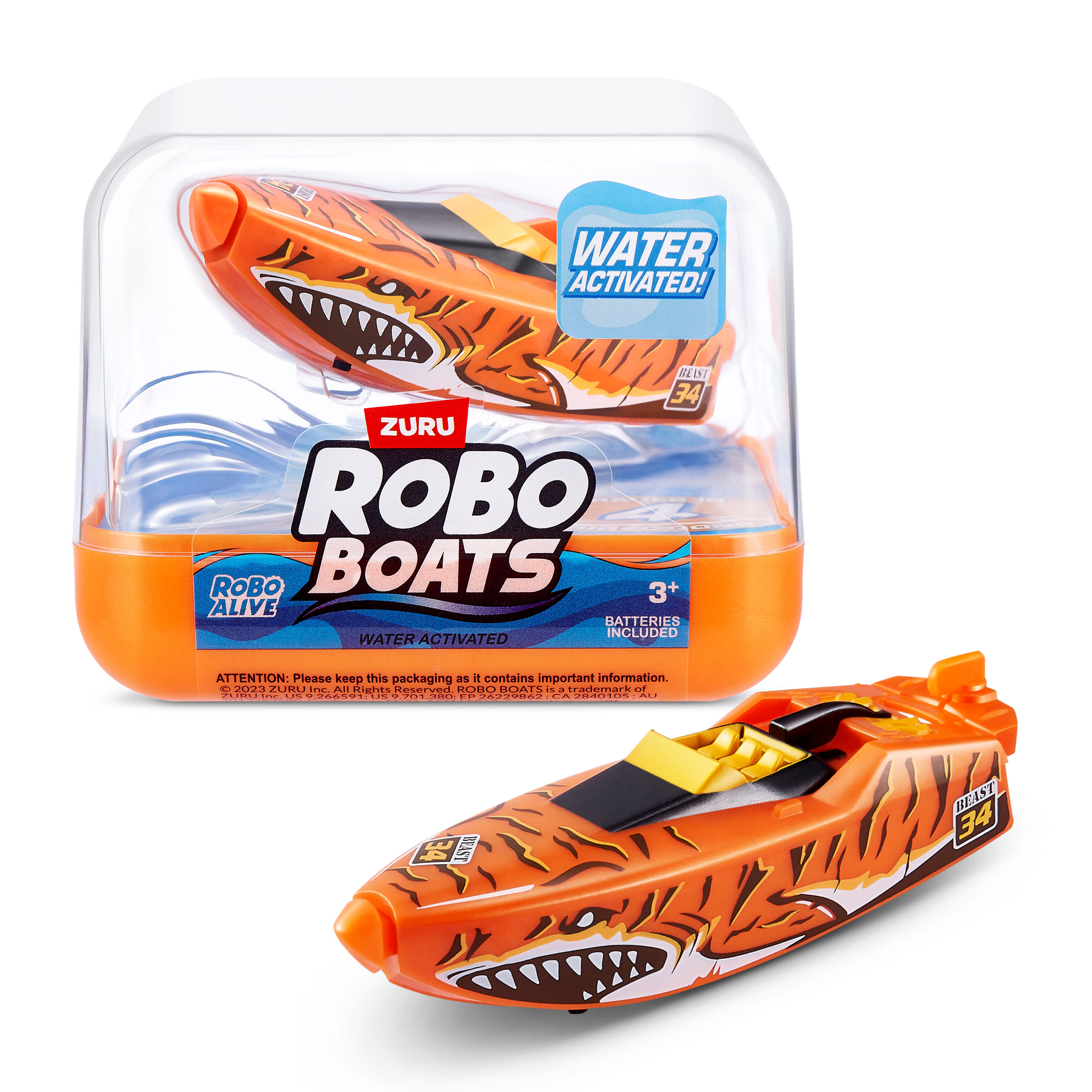 Robo Alive Water Activated Robo Toy Boats 