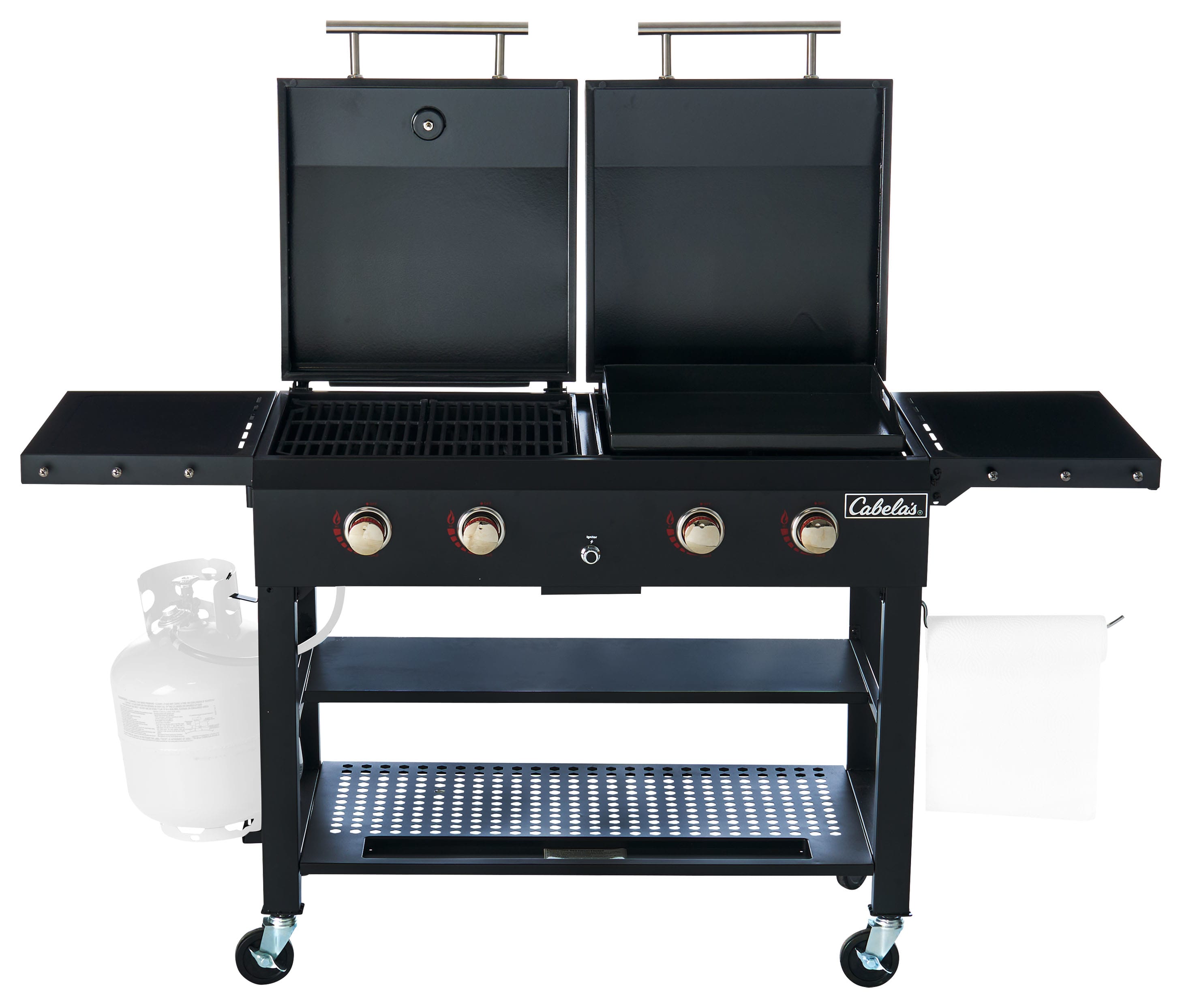 Cabela's® Deluxe 4-Burner Event Grill and Griddle Combo