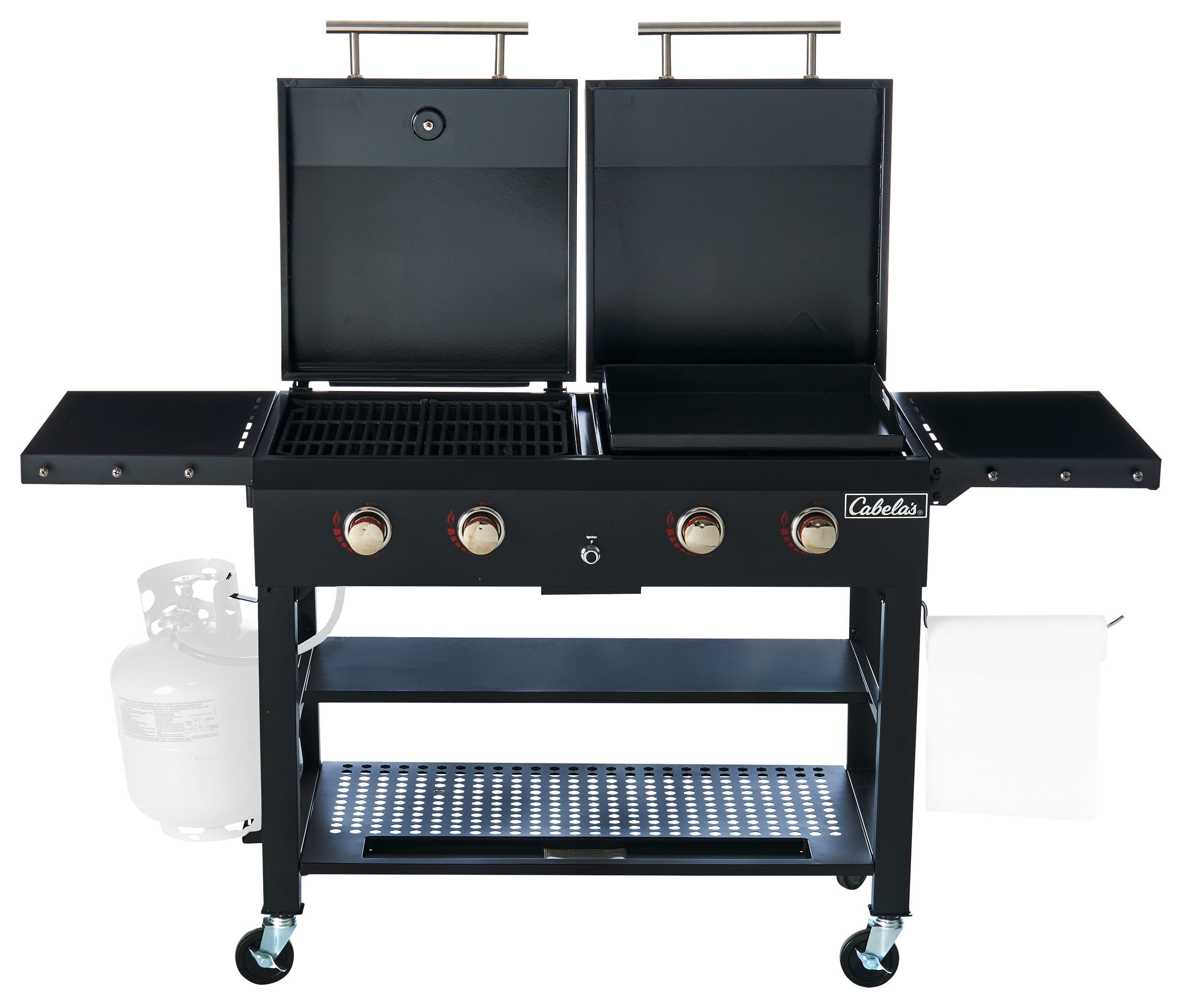Cabela s Deluxe 4 Burner Event Grill and Griddle Combo