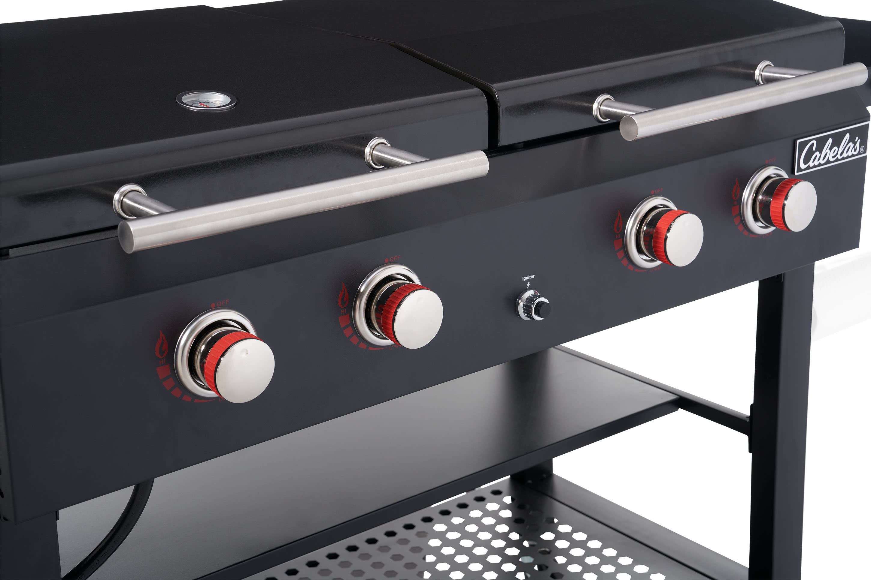 Cabela's® Deluxe 4-Burner Event Grill and Griddle Combo