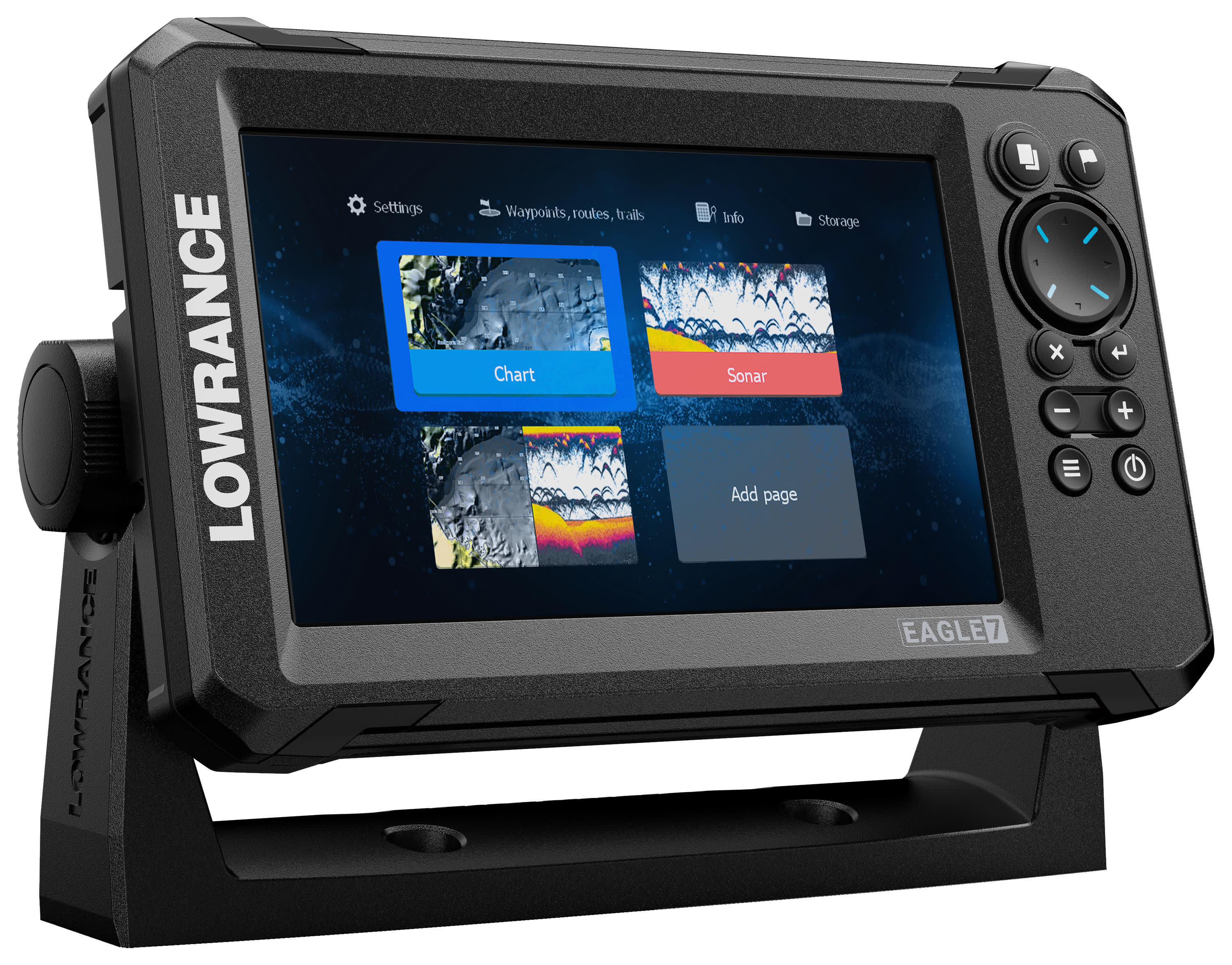 Lowrance® Eagle 7 Fish Finder/Chartplotter with SplitShot™ HD