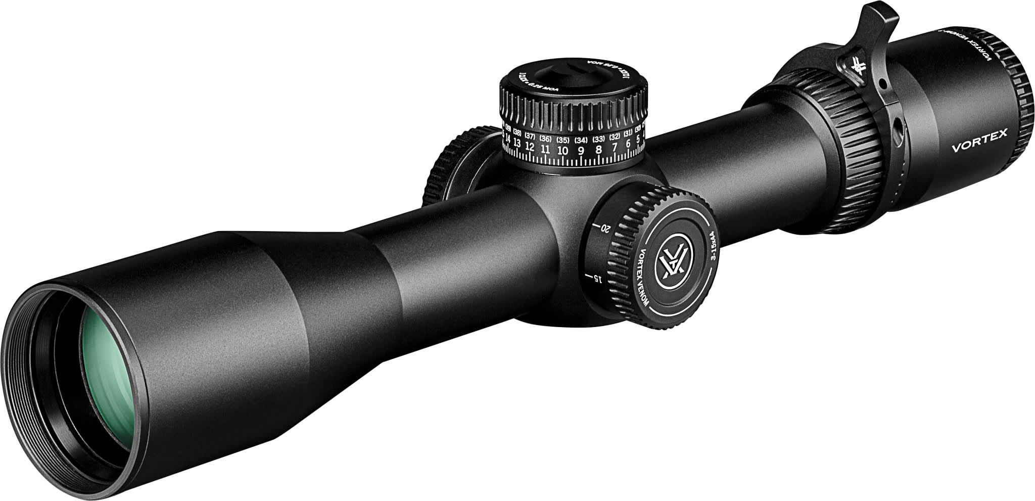 Vortex® Venom® 3-15x44 FFP EBR-7C Riflescopes - 3-15x44mm - EBR-7C MOA