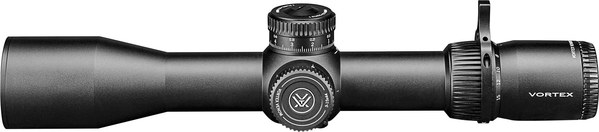 Vortex® Venom® 3-15x44 FFP EBR-7C Riflescopes - 3-15x44mm - EBR-7C MRAD