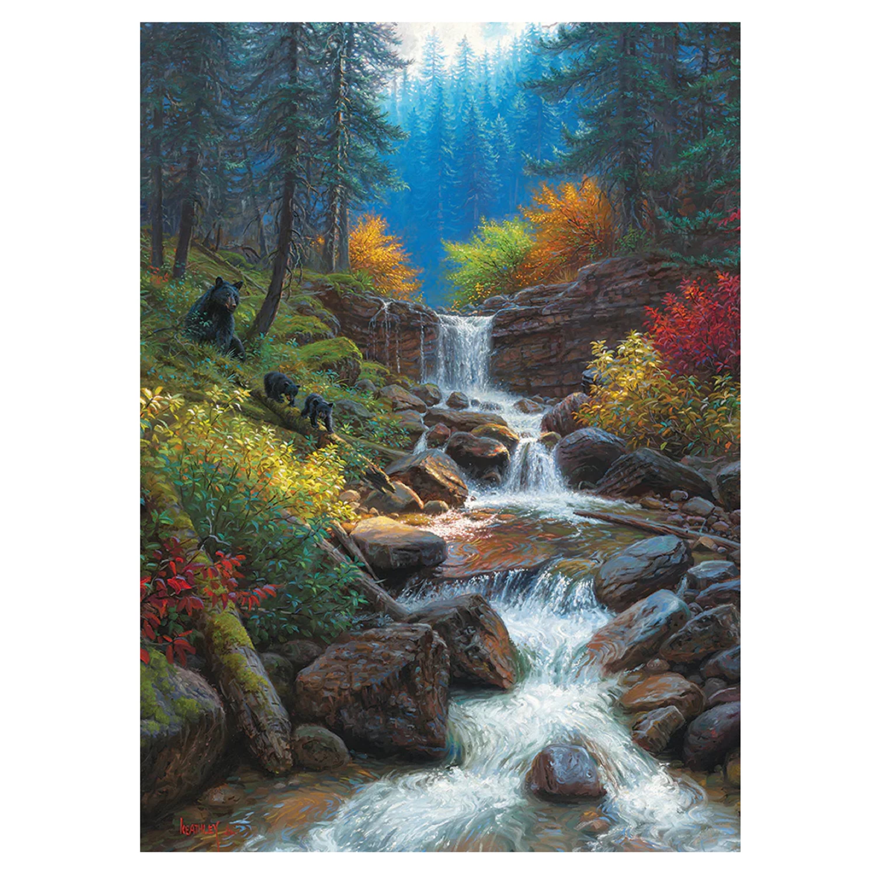 Cobble Hill Freedom Mountain Cascade Puzzle - 1000 Pieces