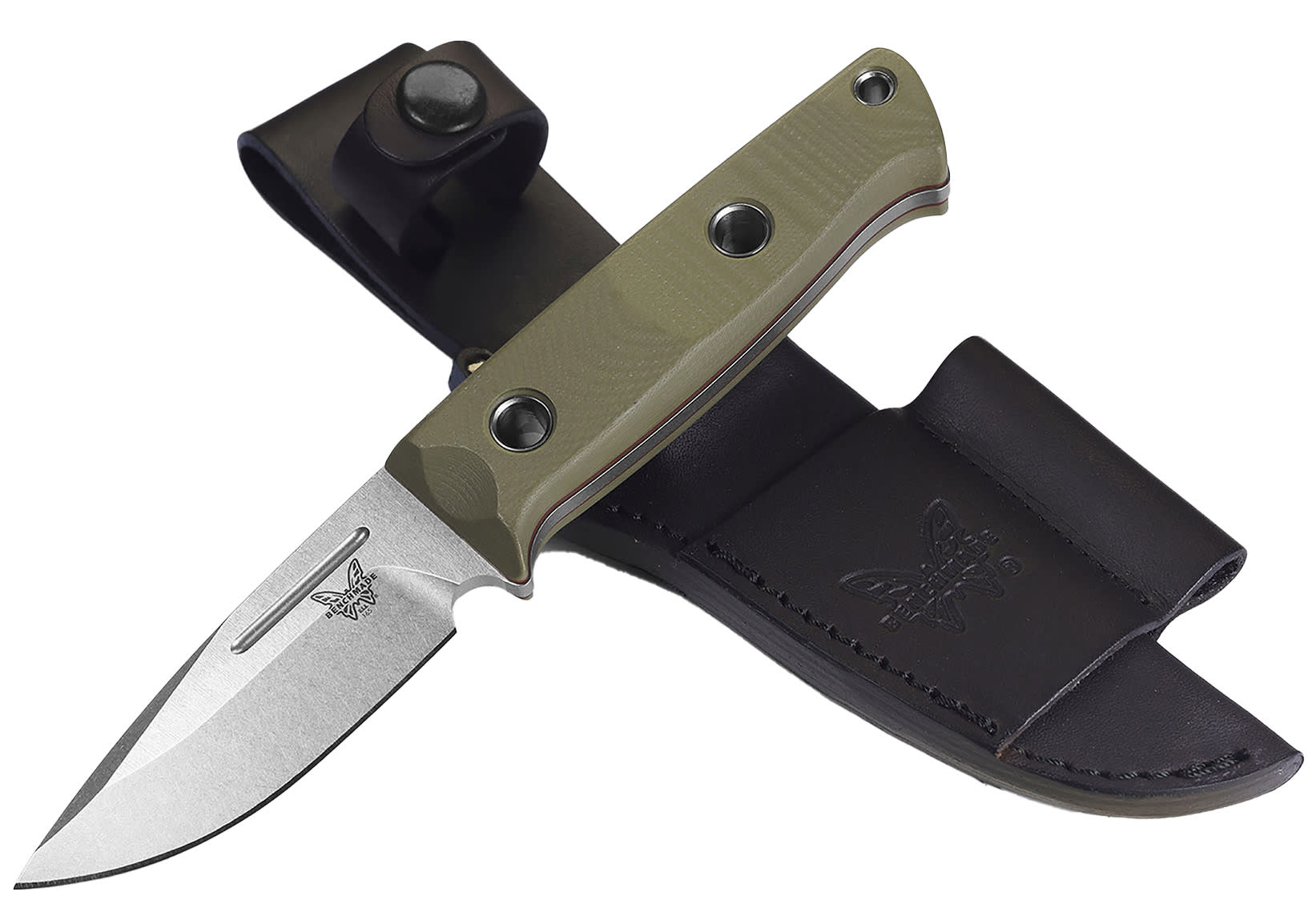 Benchmade® 165-1 Mini Bushcrafter Fixed Blade Knife