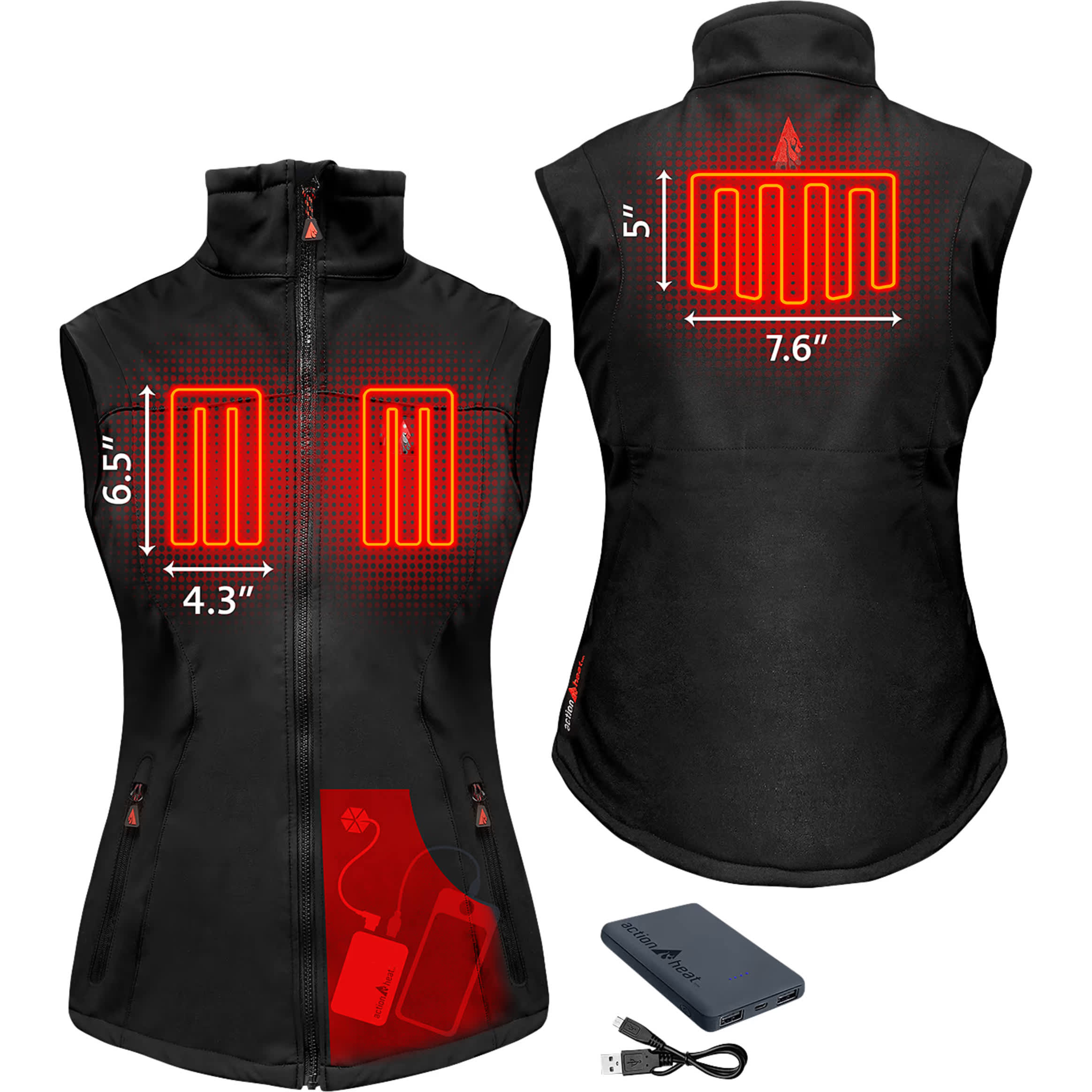 Cabelas heated vest top