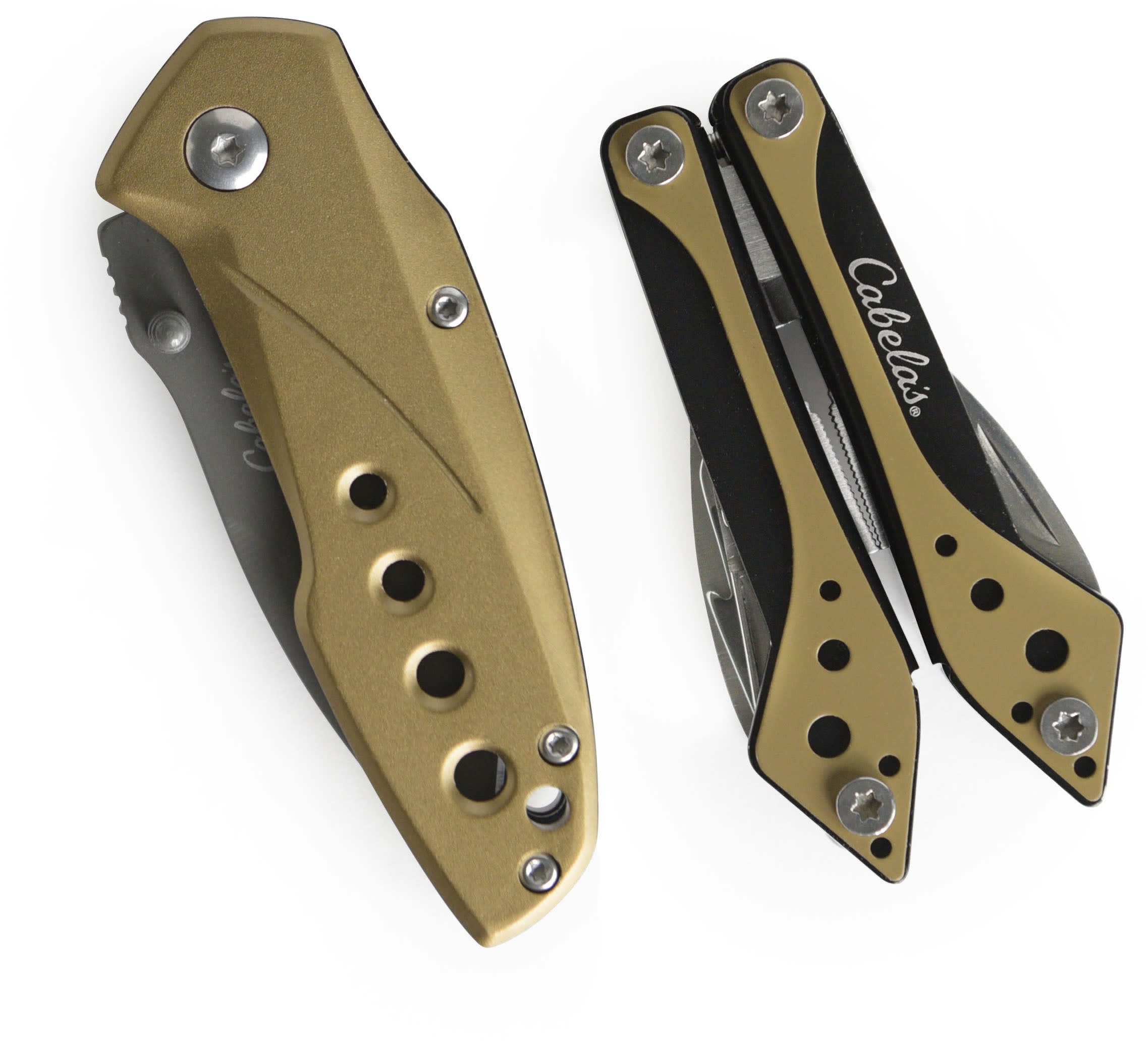 Cabela’s® Folding Knife & Multi-Tool Flat Dark Earth Combo