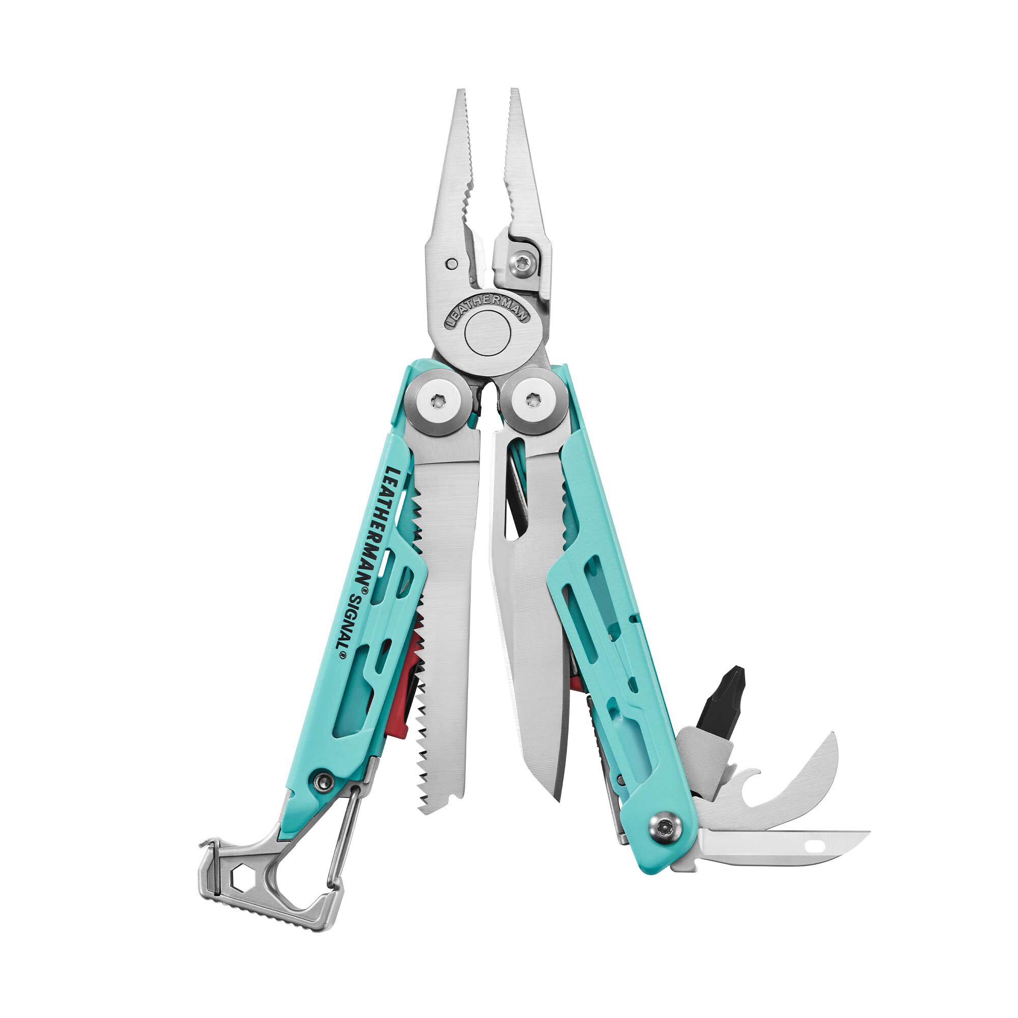 Leatherman® Signal Multi-Tool - Aqua/Silver | Cabela's Canada