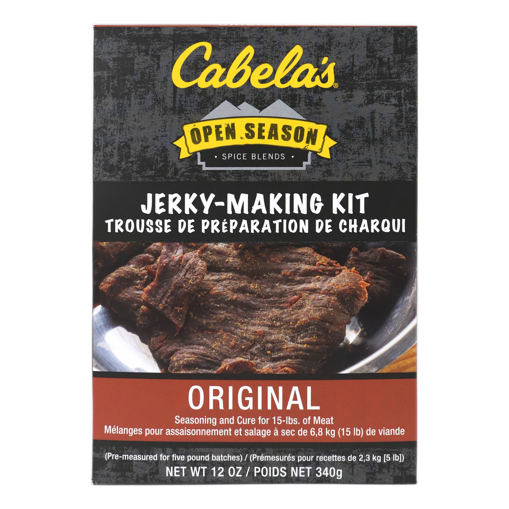 Beef jerky seasoning top