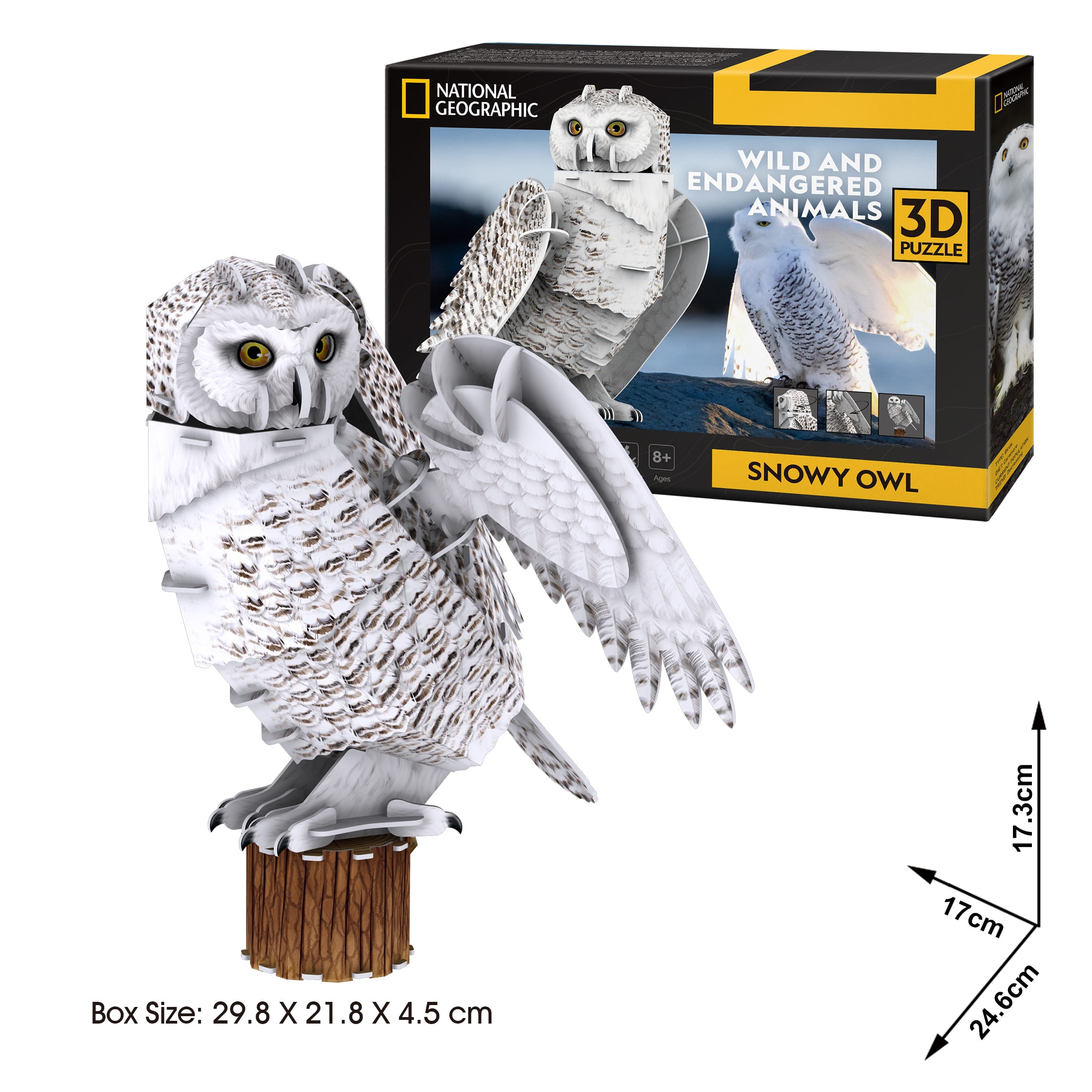 National Geographic® 3D Puzzle Snowy Owl Cabela #39 s Canada