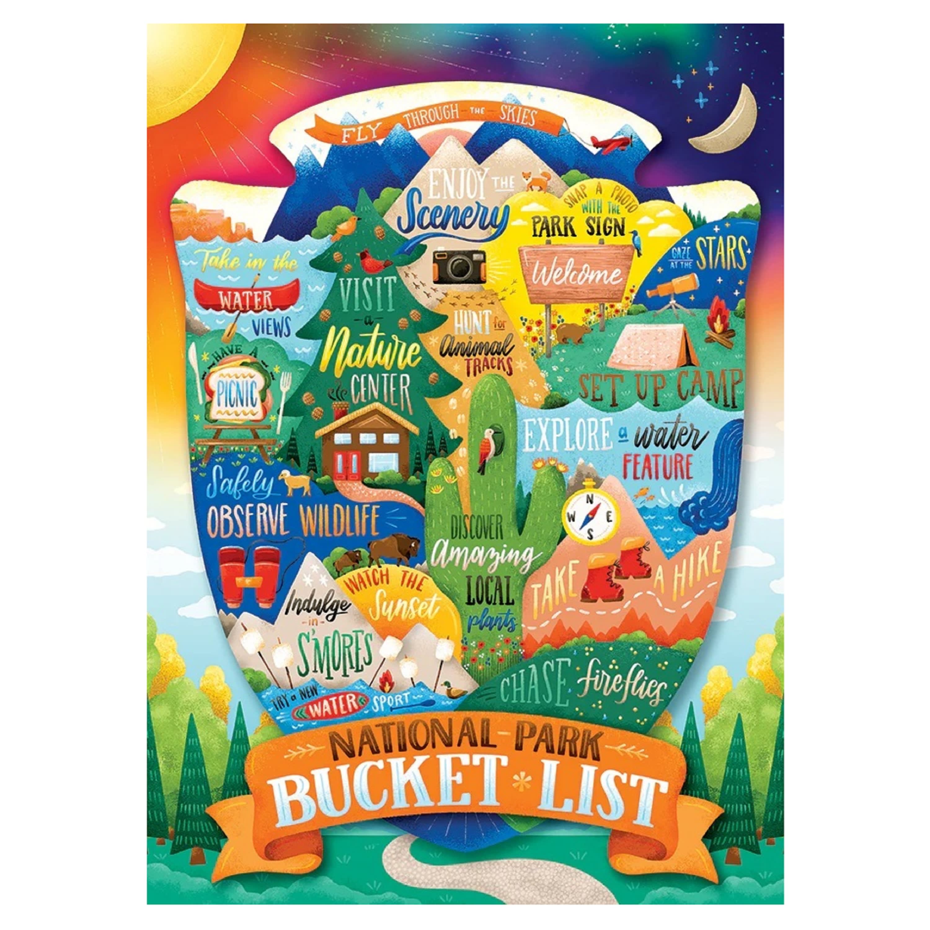 Cobble Hill Bucket List Puzzle 500 Pieces Cabela #39 s Canada