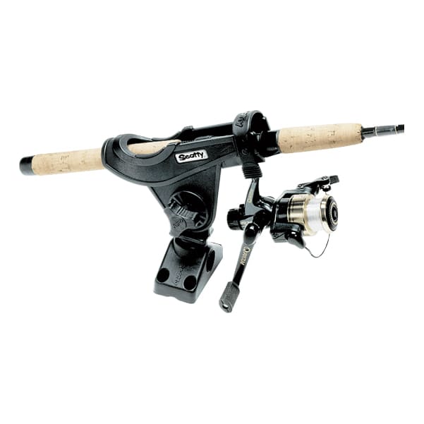 Scotty Baitcaster / Spinning Rod Holder with Portable Clamp Mount
