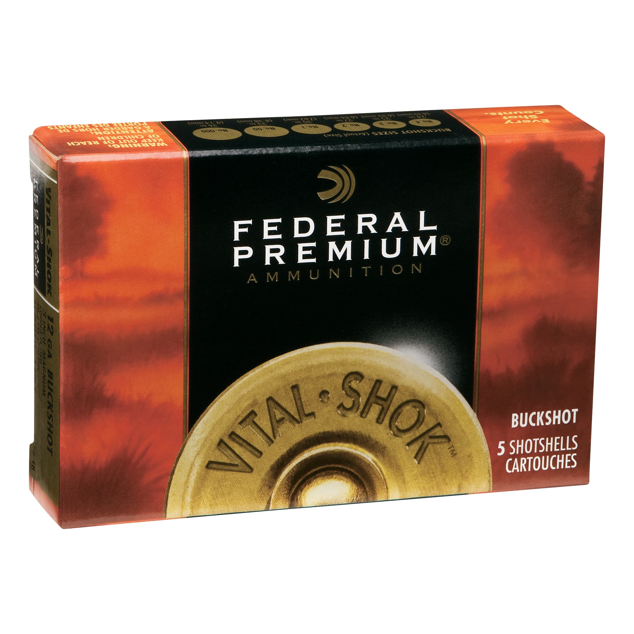 Federal H2586 Game-Shok High Brass 20 Gauge 3 1 1/4 oz 6 Shot 25