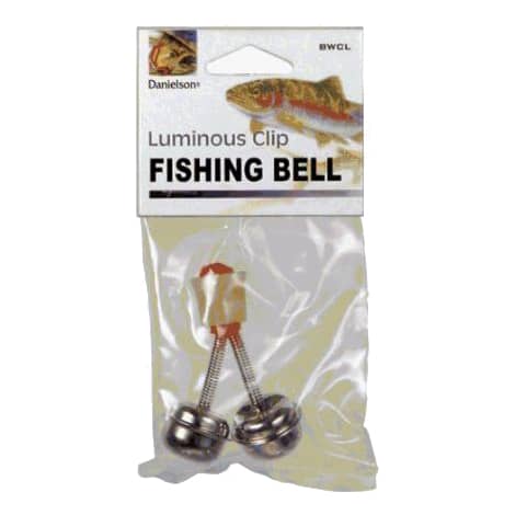 Eagle Claw - Fishing Bell - w/Luminous Clip, Nickel
