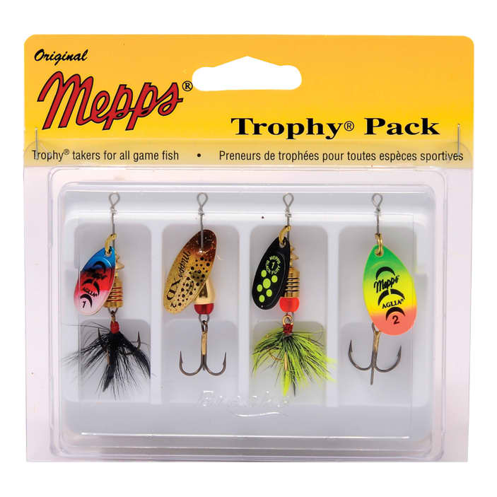 Mepps Spinner Kits Trout Pike Predator Perch Spoon Lure Pack