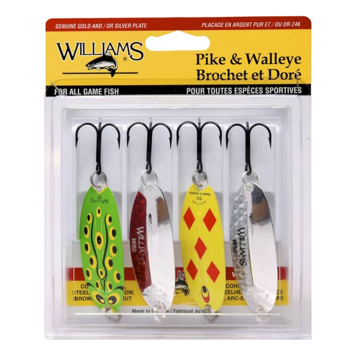 Williams Favourites Pike/Walleye 4-Pack