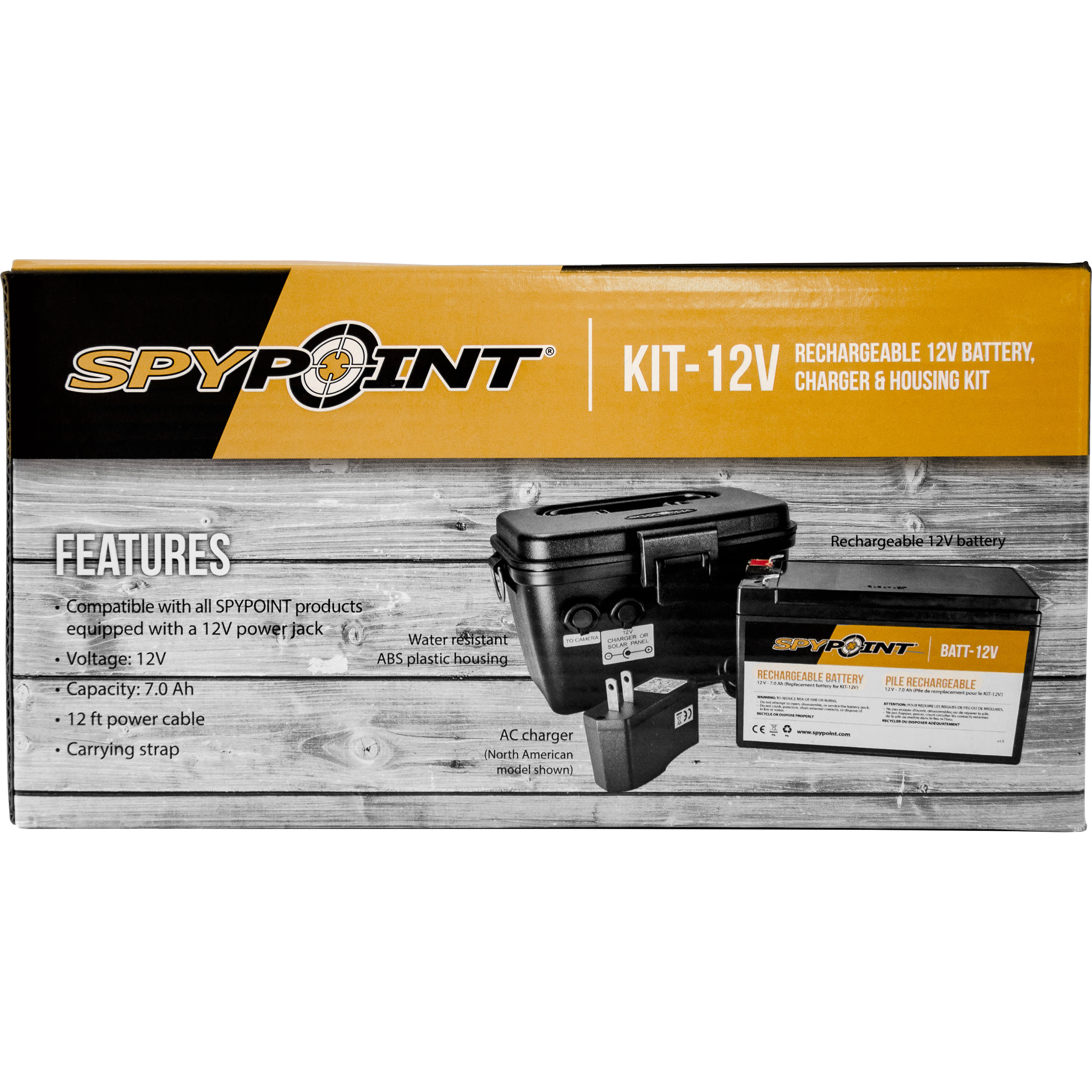 SPYPOINT® 12V Power Supply Kit