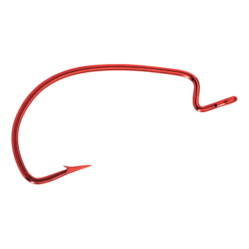 Gamakatsu Trailer Hook w/Surgical Tubing (Red)
