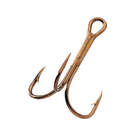 Eagle Claw Lazer Sharp Treble Hook 2X Strong Heavy Wire 20 per Pack