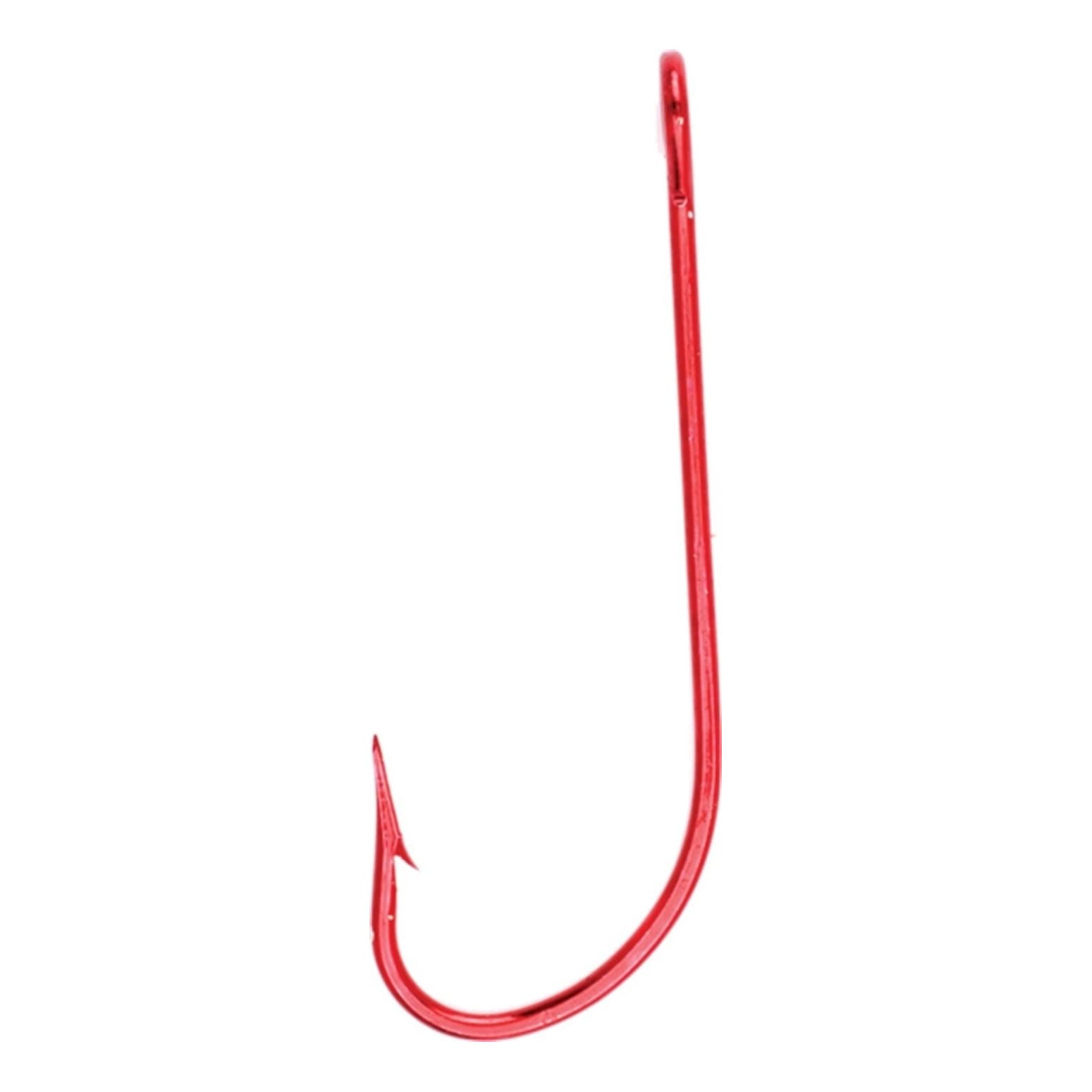 Eagle Claw Trailer Hook w/tube Red 6ct Size 2/0 L7259RGH-2/0